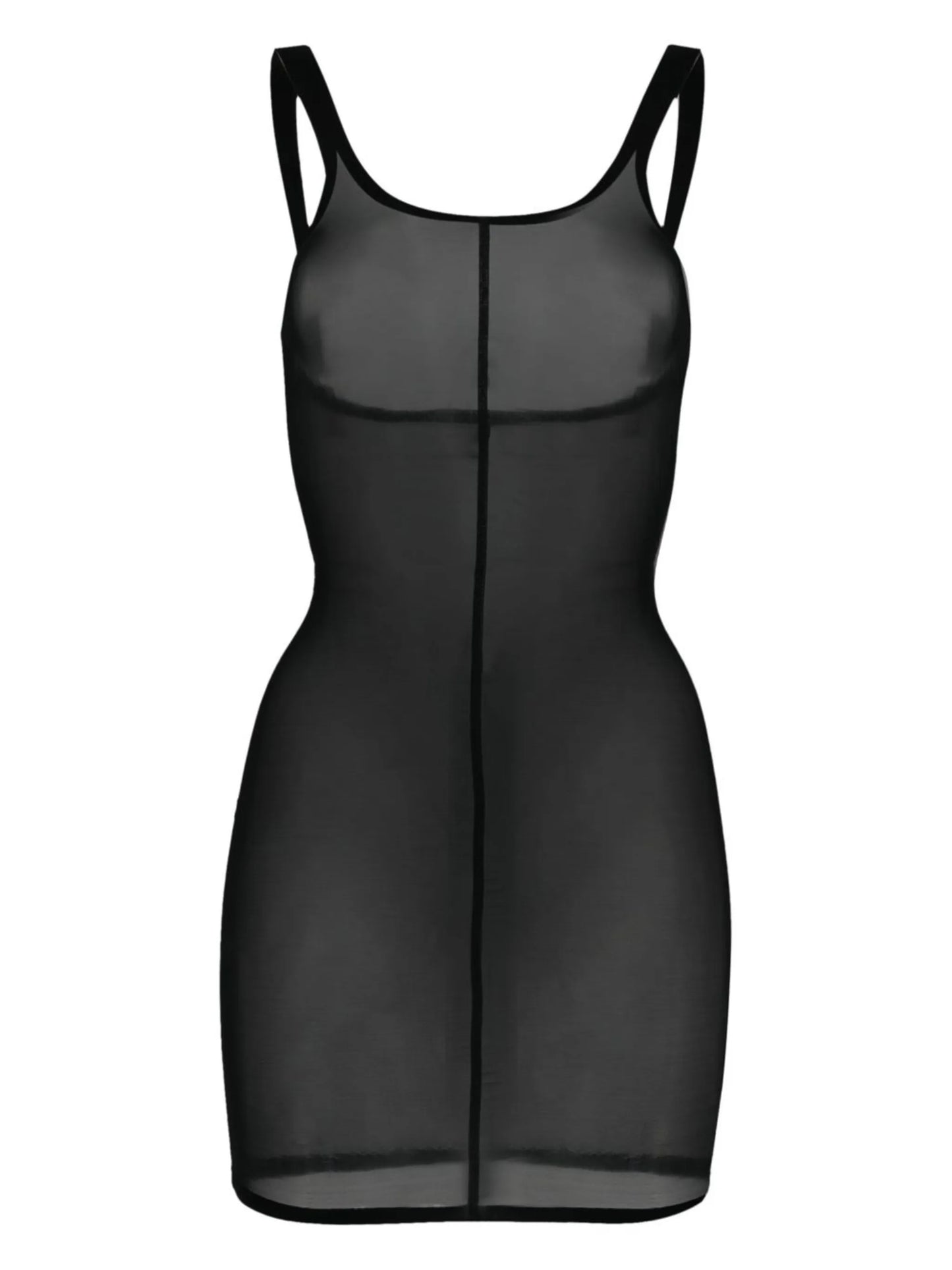 tulle mesh shapewear dress