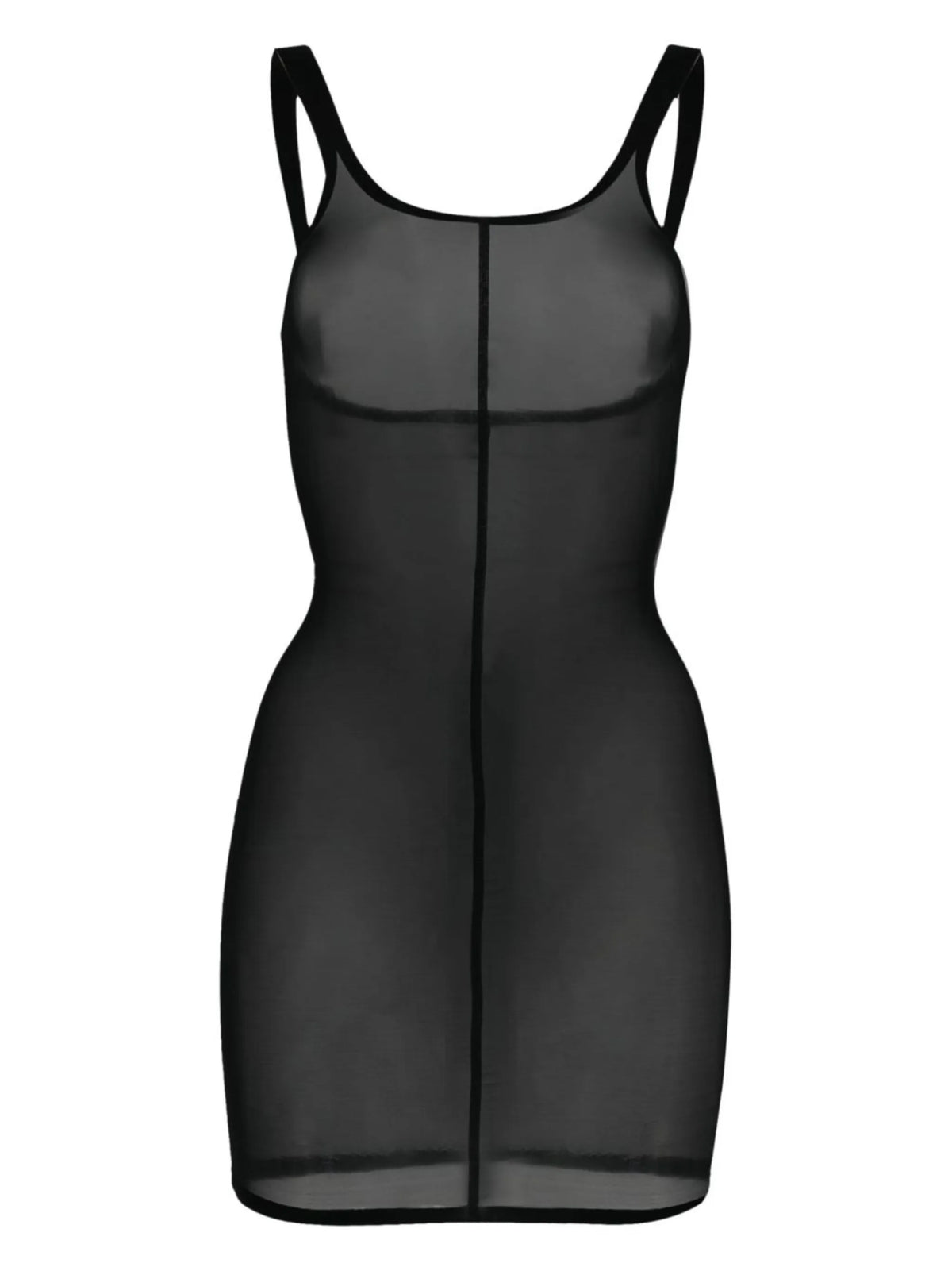 tulle mesh shapewear dress