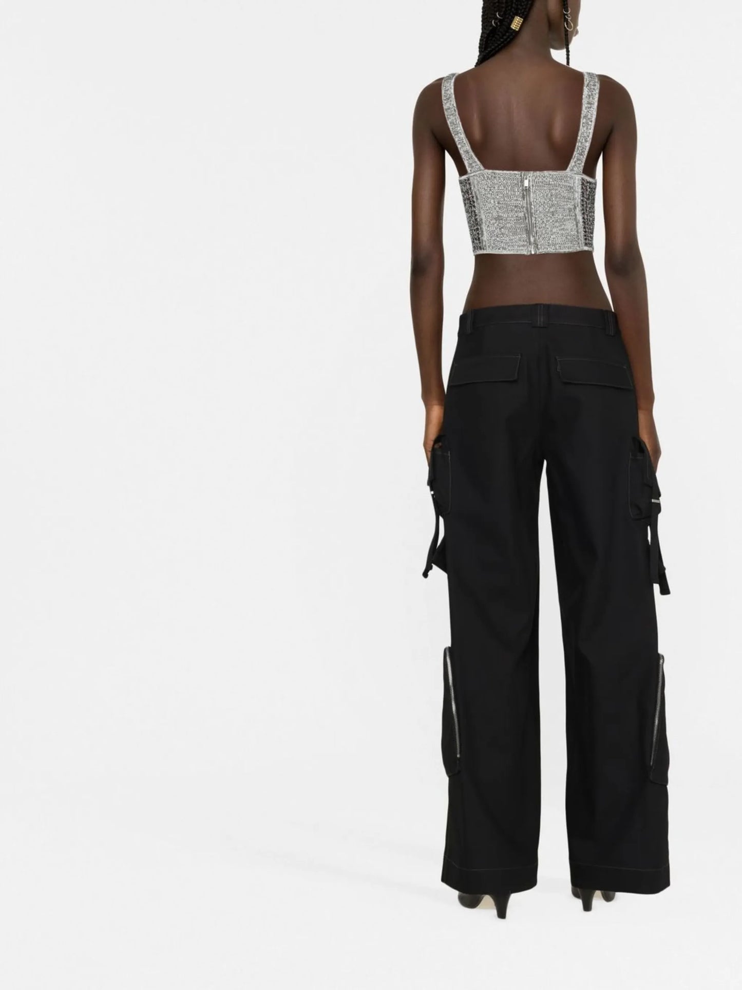 crochet-knit bodice