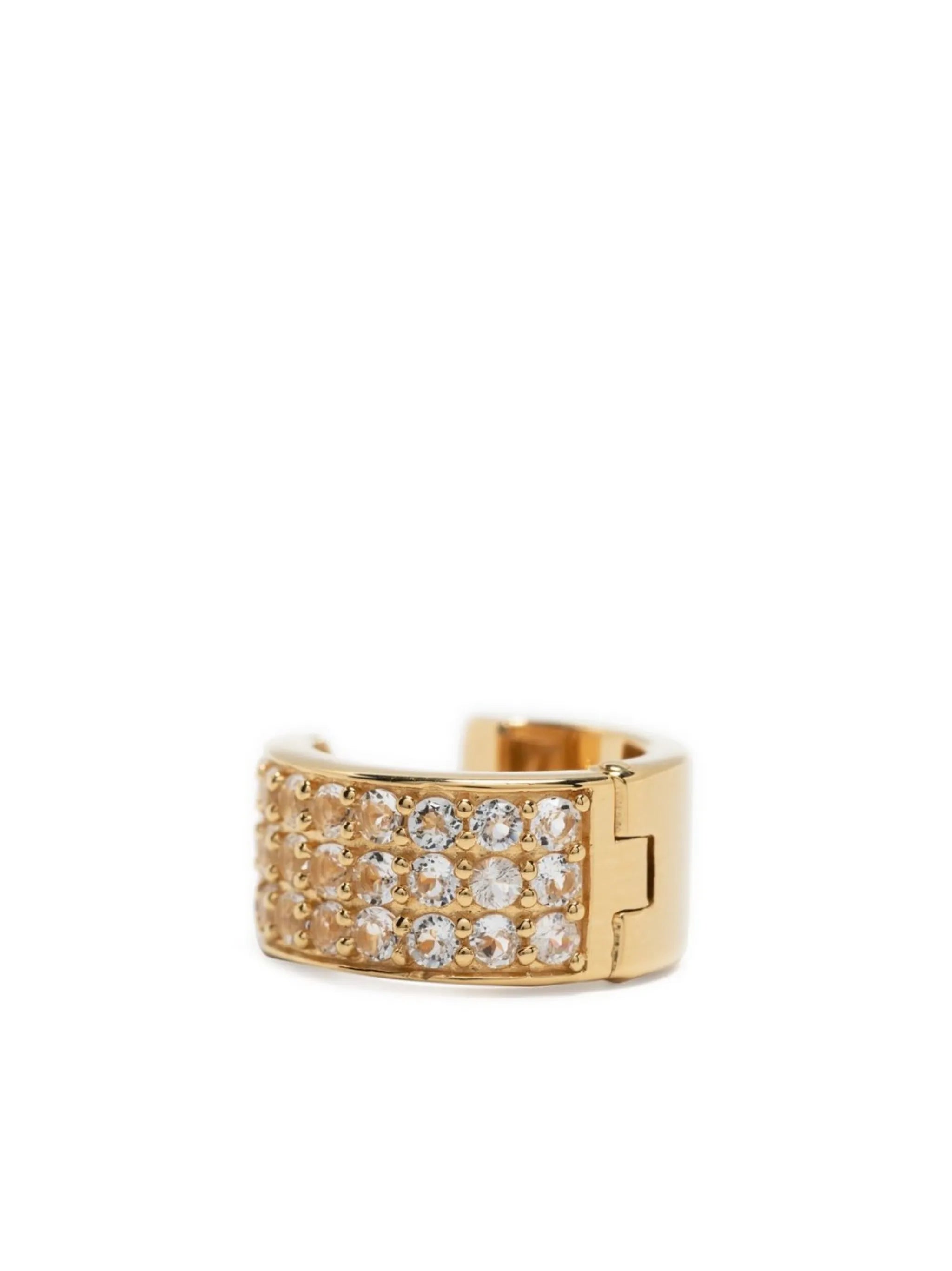 Candor crystal hoop earring