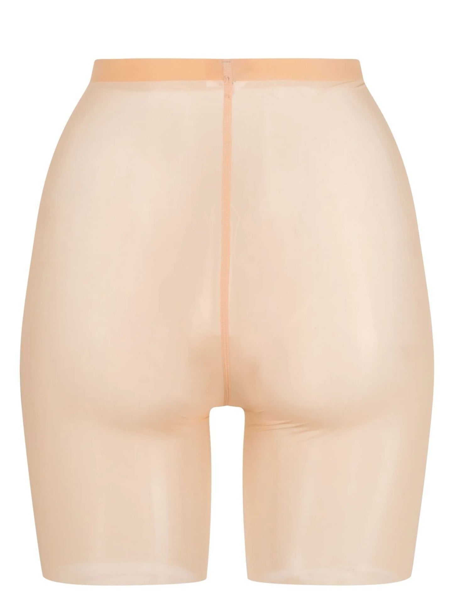 tulle-mesh sheer shorts