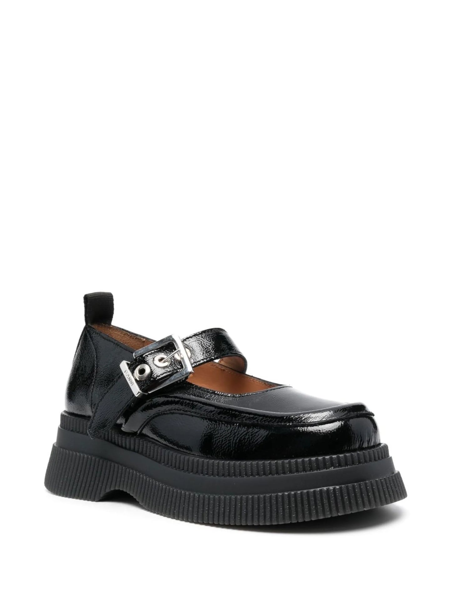 buckle-fasten chunky sole loafers