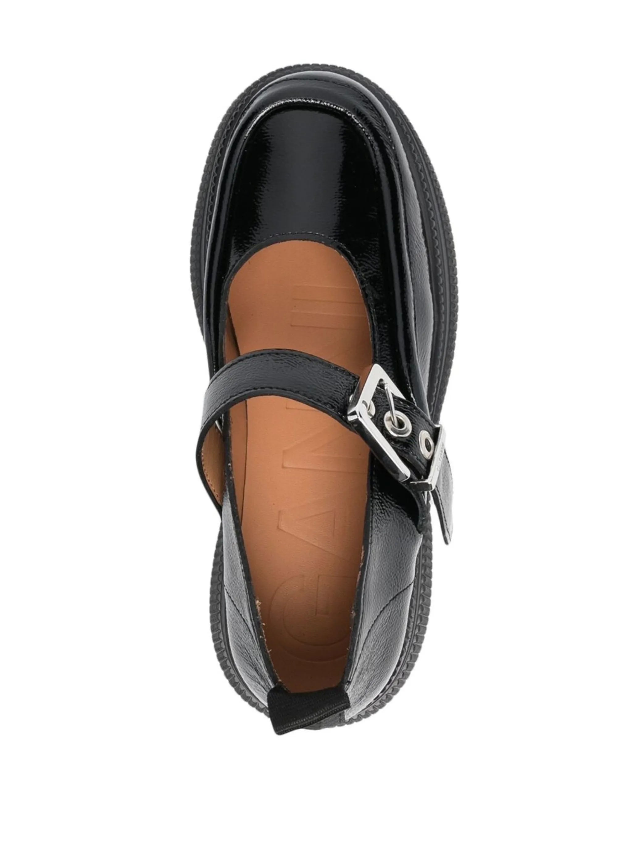 buckle-fasten chunky sole loafers