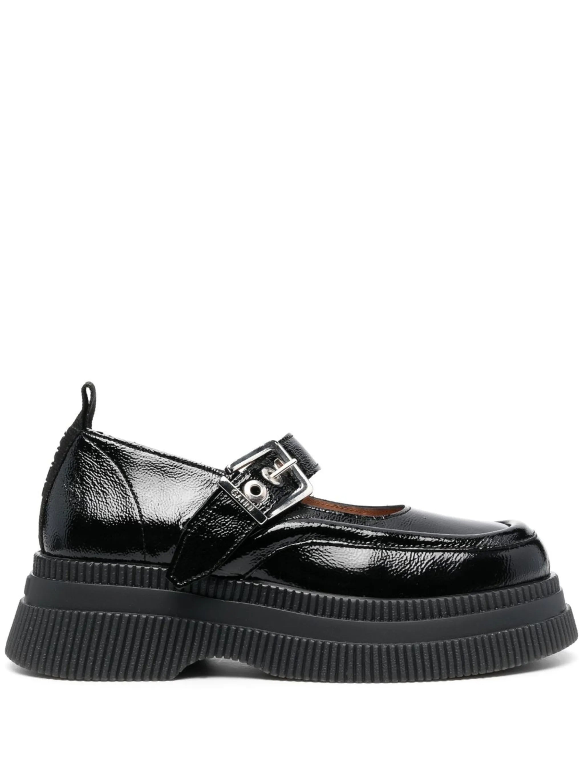 buckle-fasten chunky sole loafers