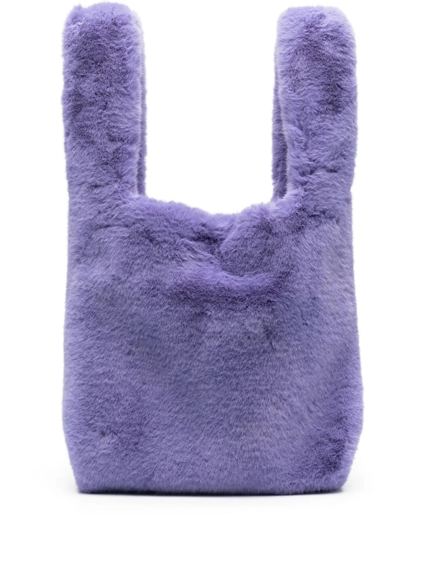 faux-fur tote bag