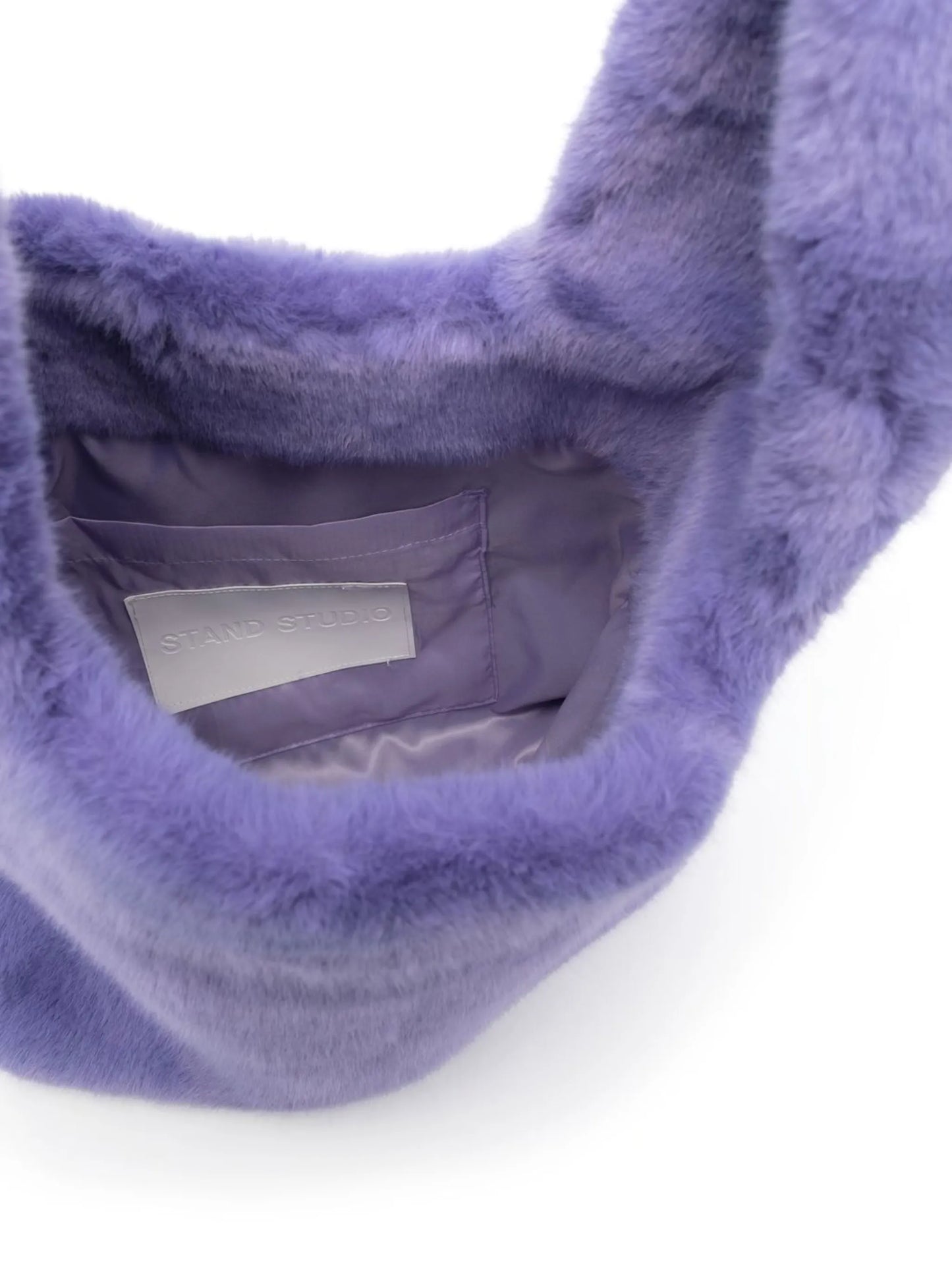 faux-fur tote bag