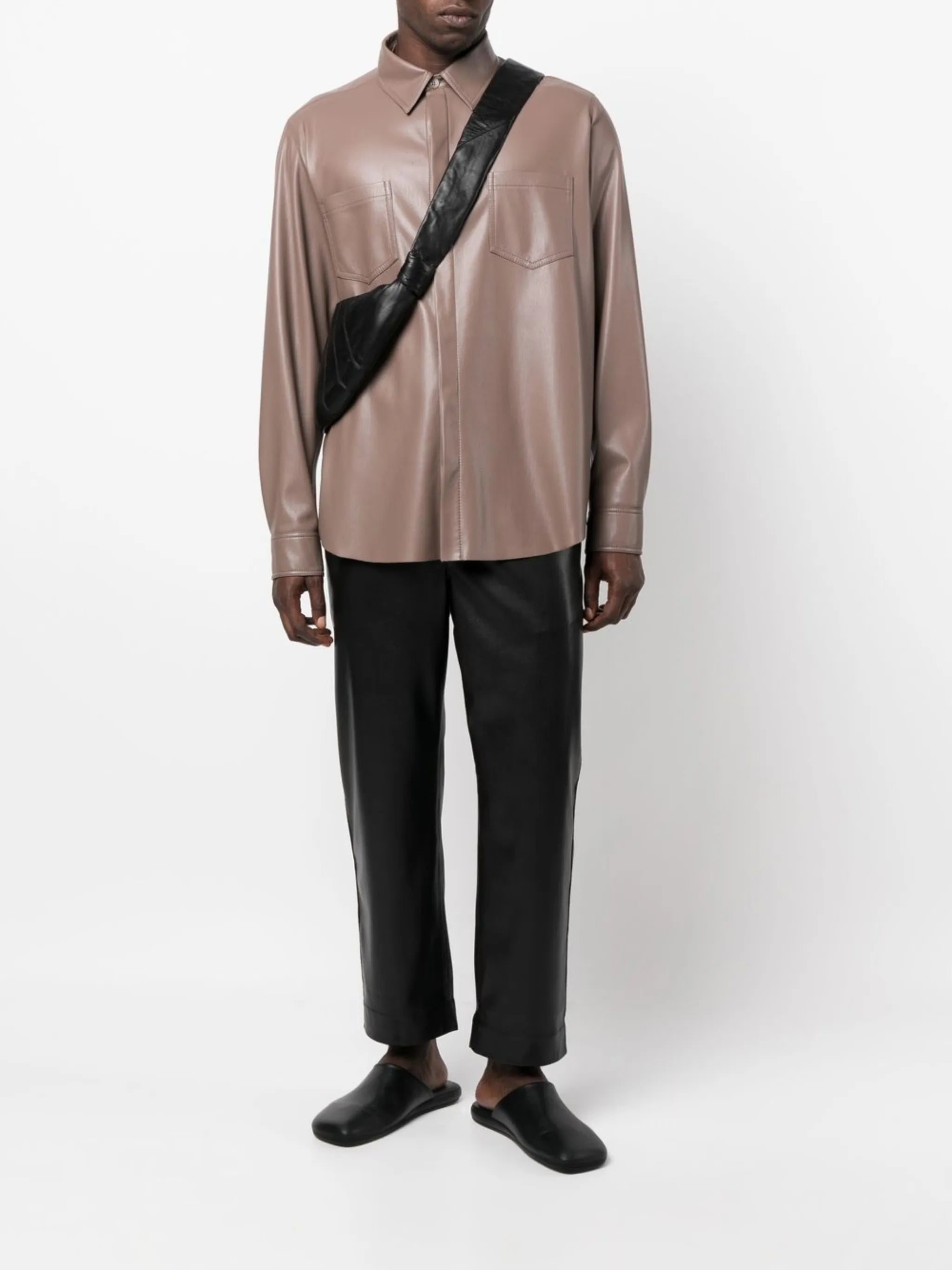 Maven straight-leg trousers