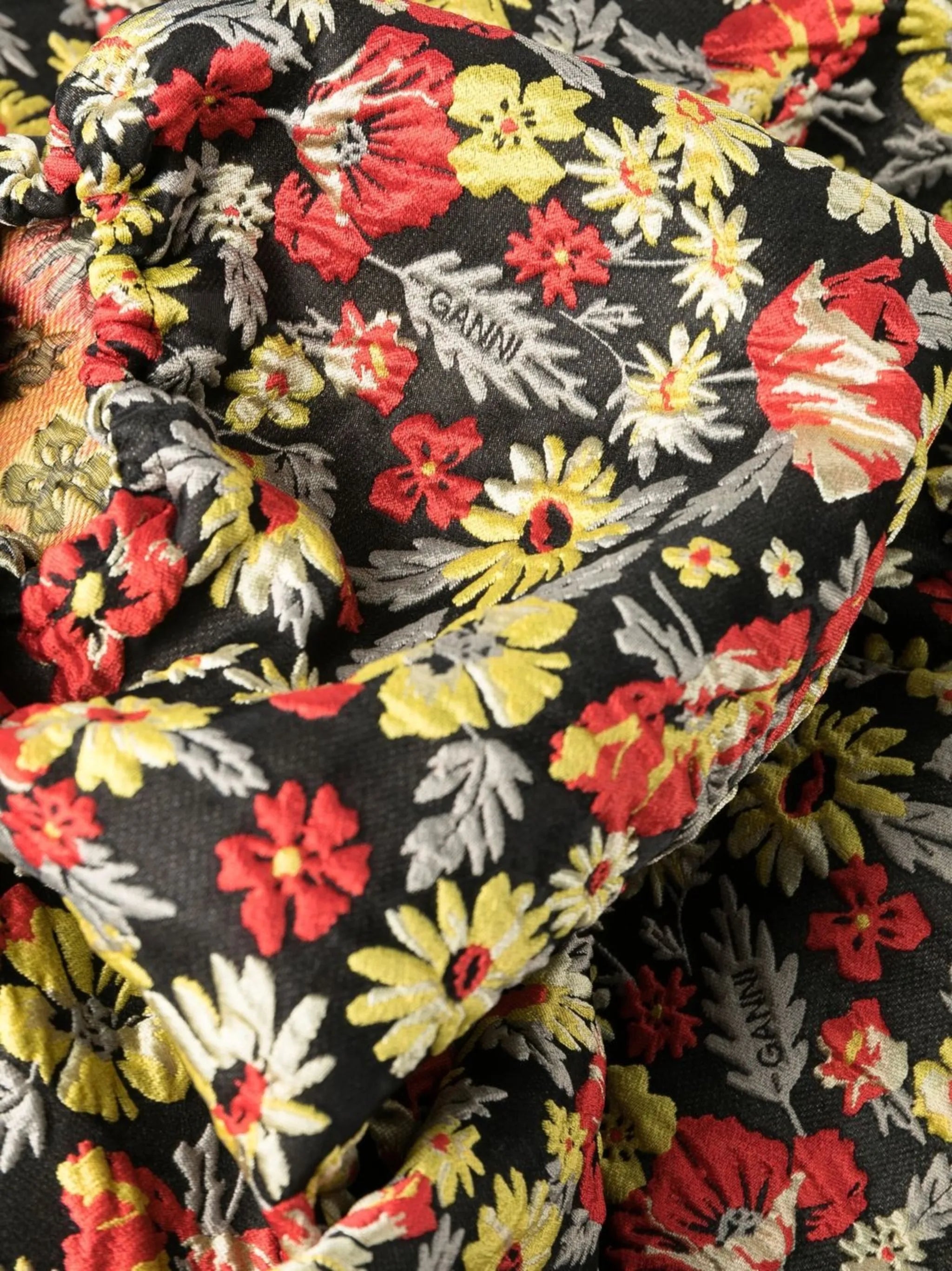 floral-print dress