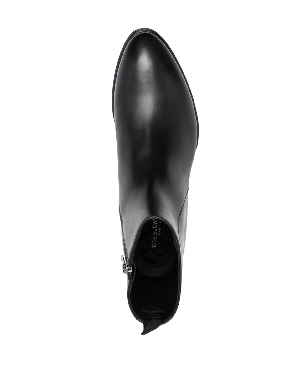 ailing-toe leather boots