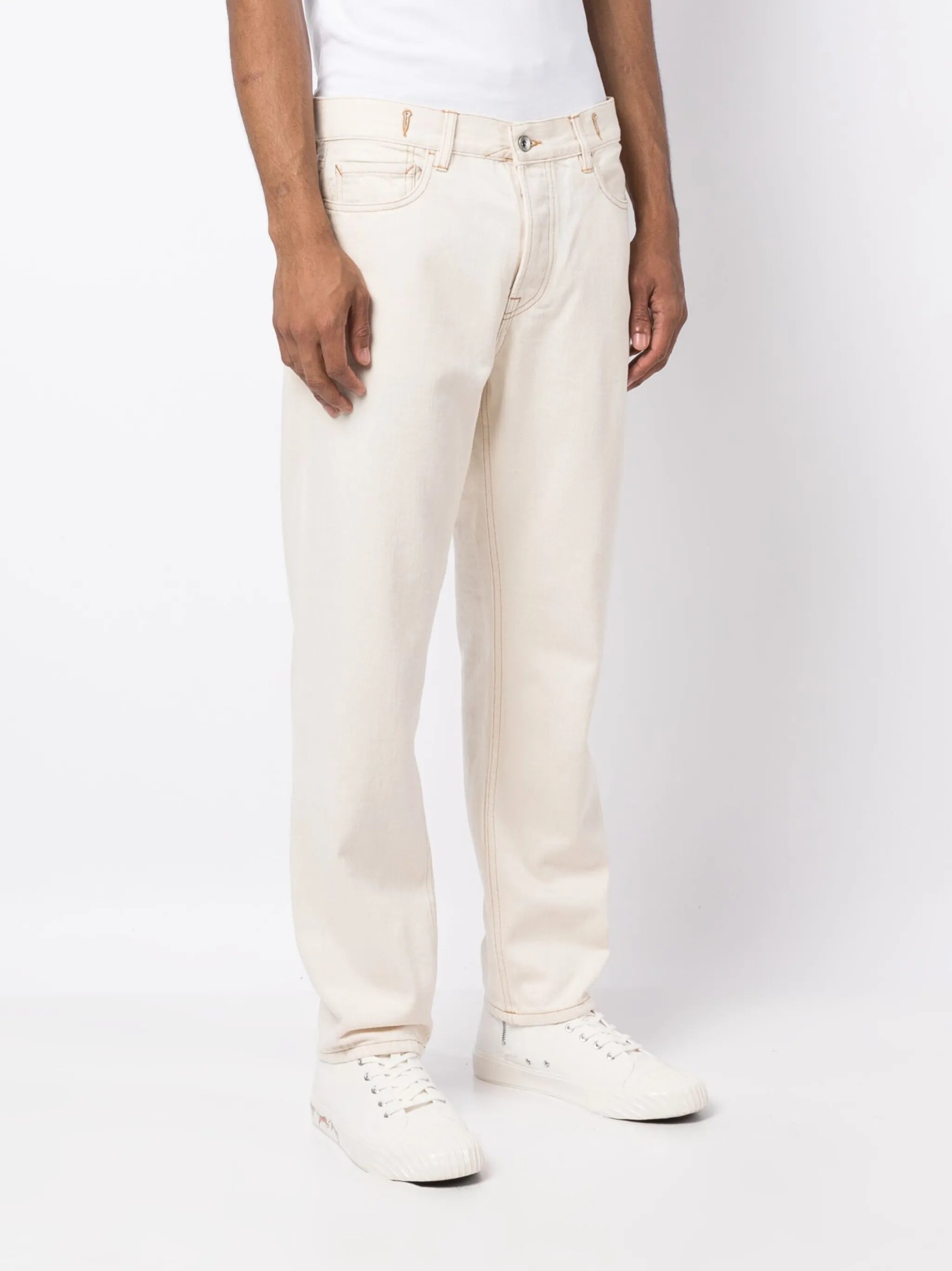Tearaway tapered jeans
