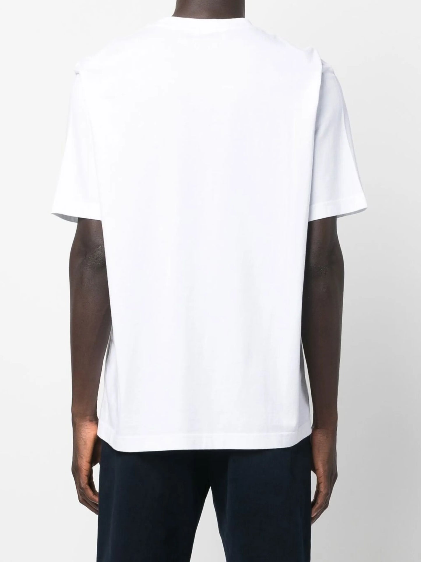 logo-embroidered T-shirt