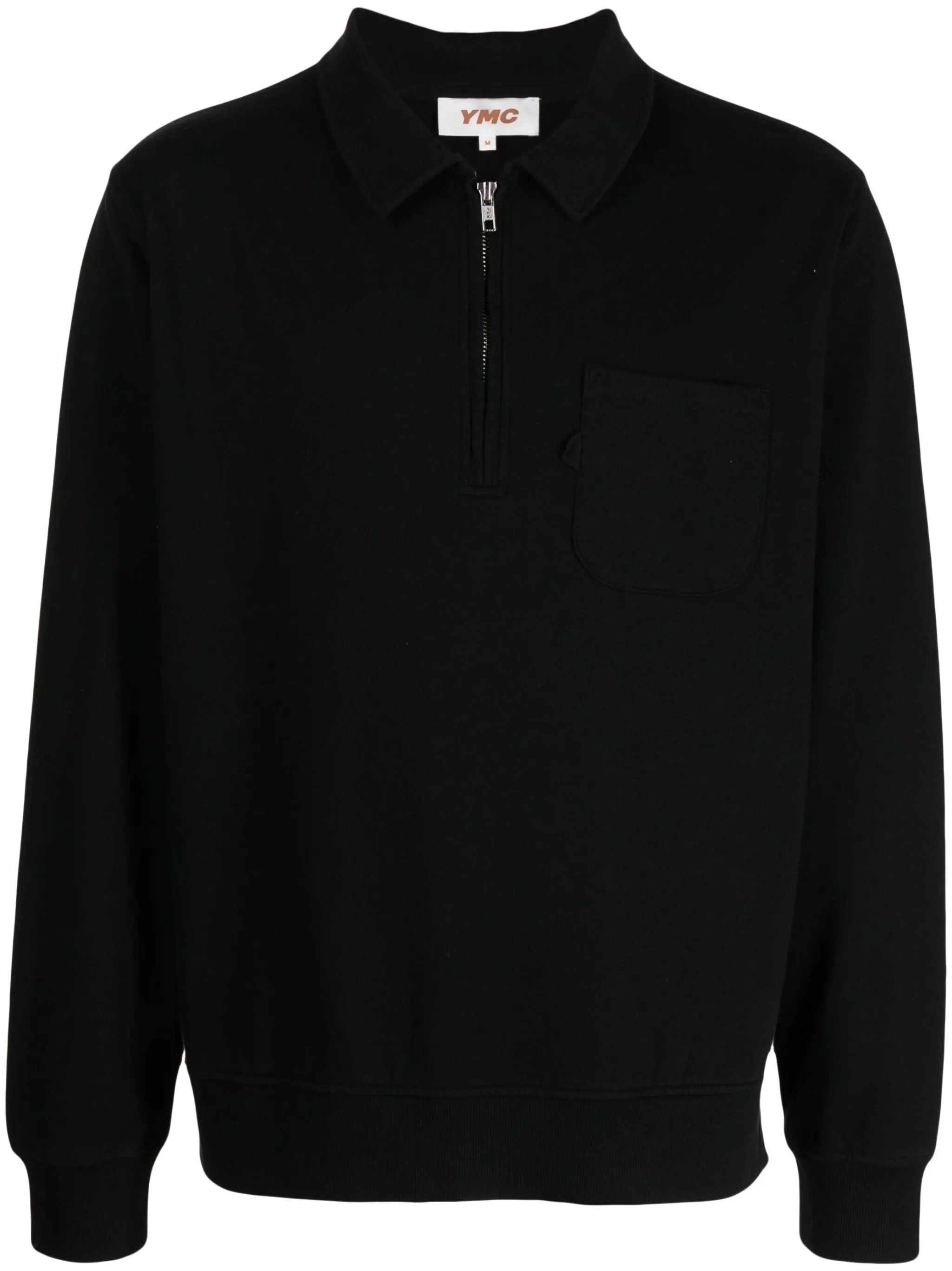 Earth Sugden half-zip fastening polo shirt