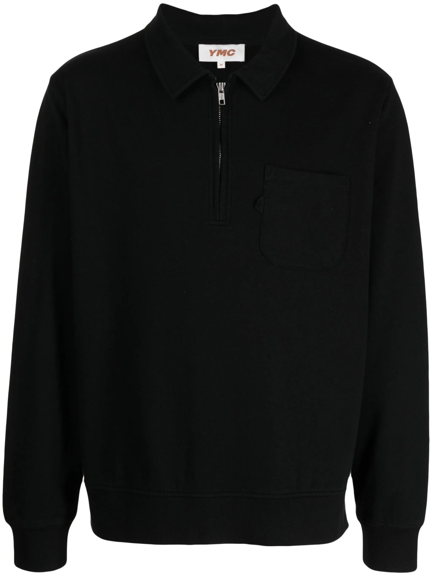 Earth Sugden half-zip fastening polo shirt