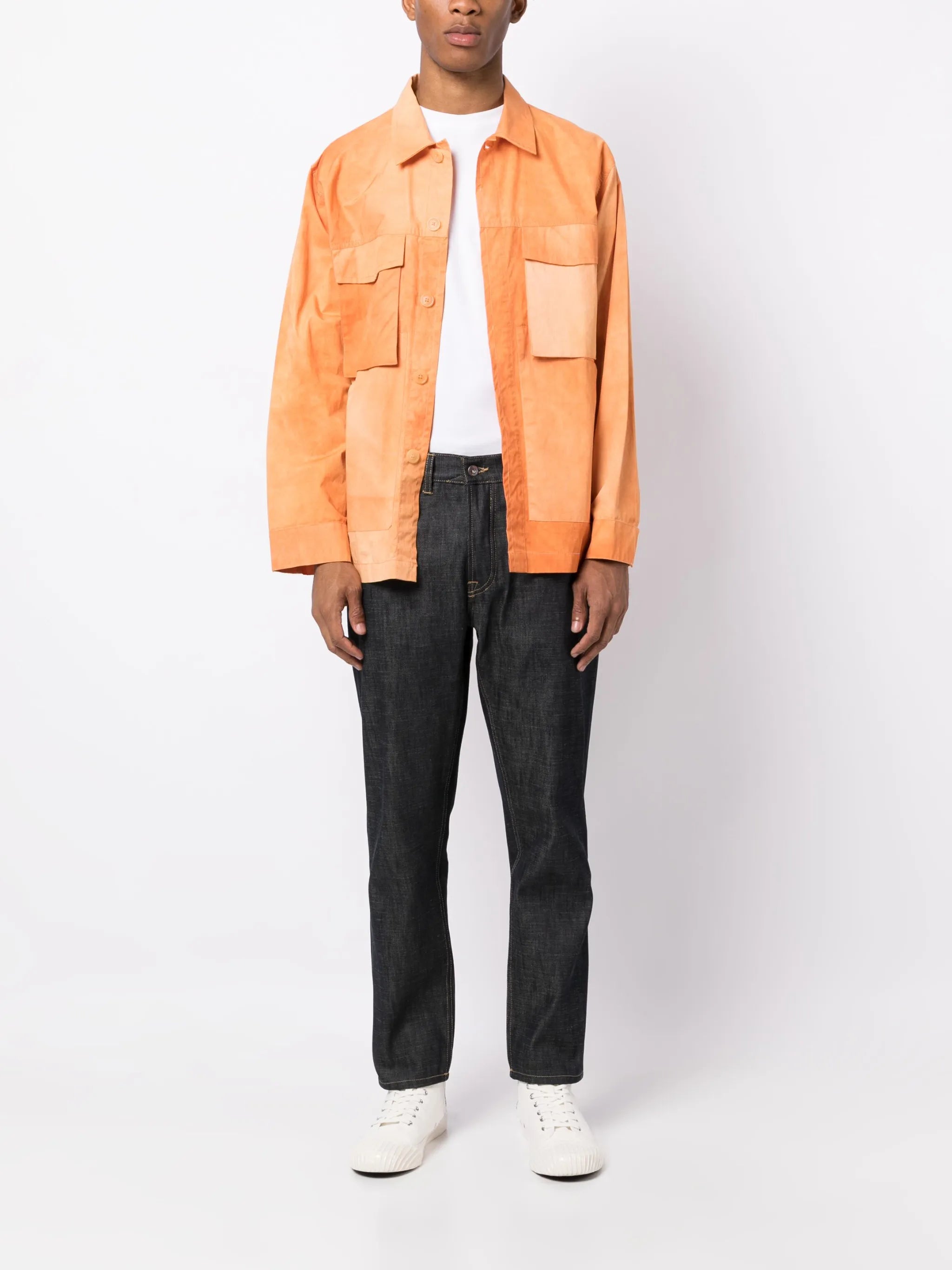 Tearaway tapered jeans
