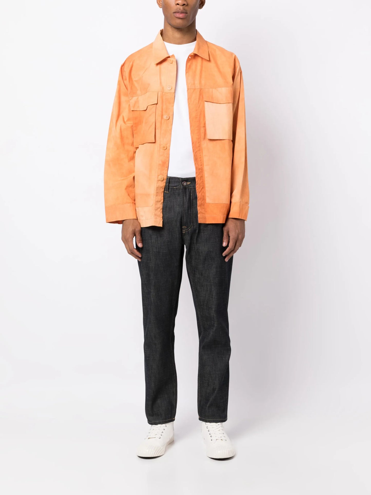 Tearaway tapered jeans
