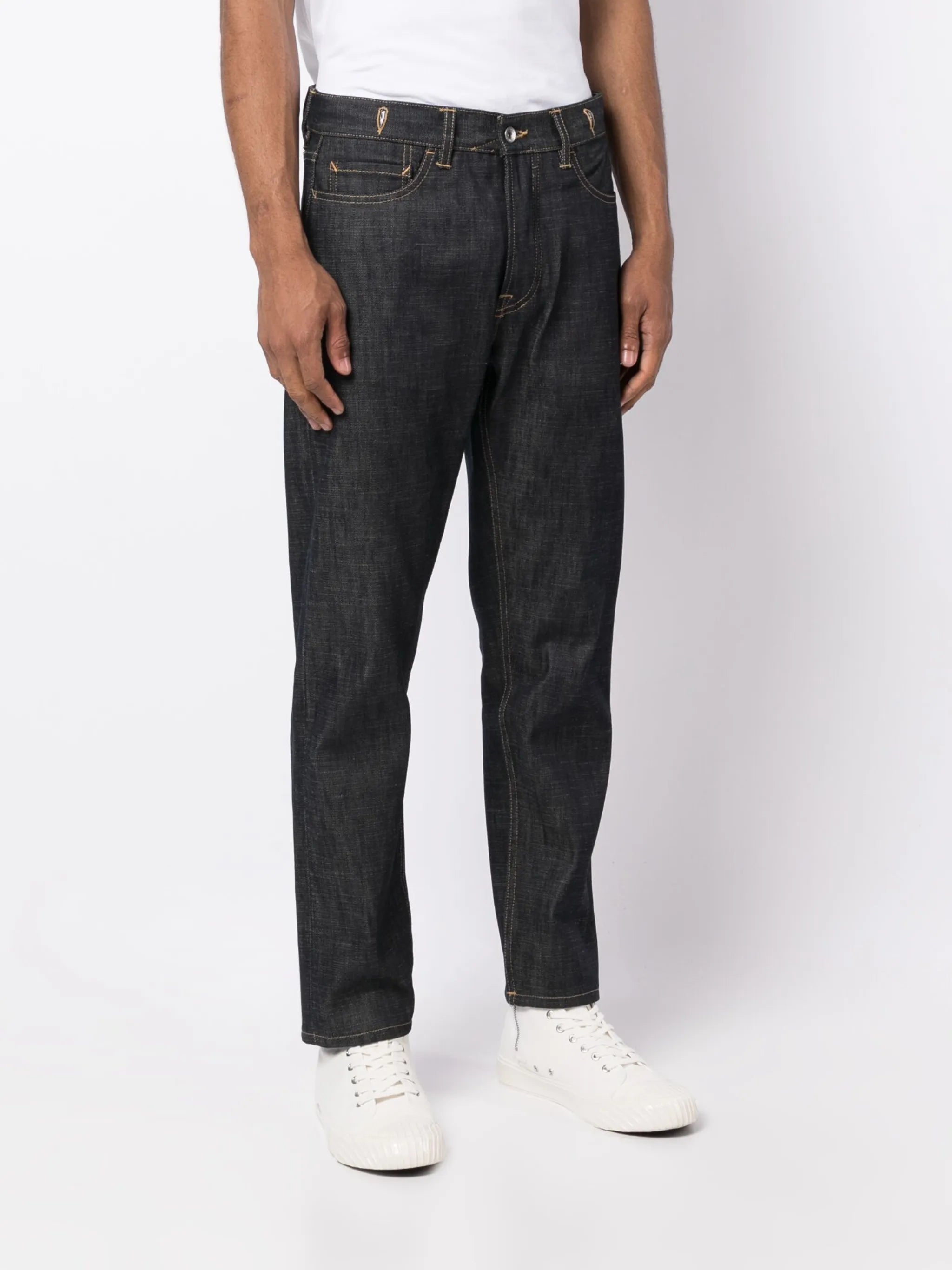 Tearaway tapered jeans
