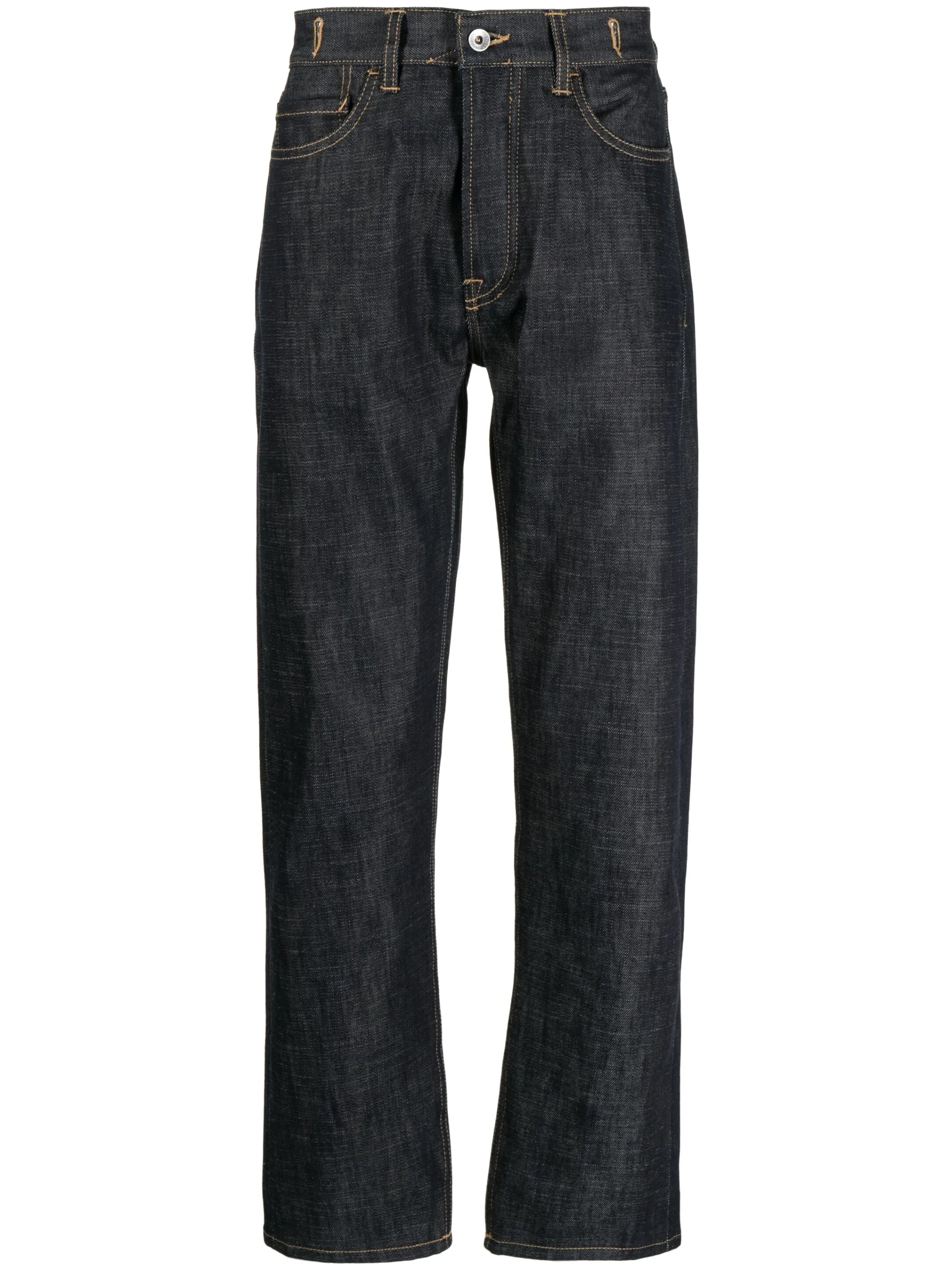 Tearaway tapered jeans