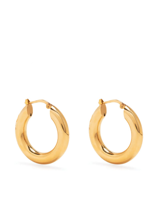 medium hoop earrings