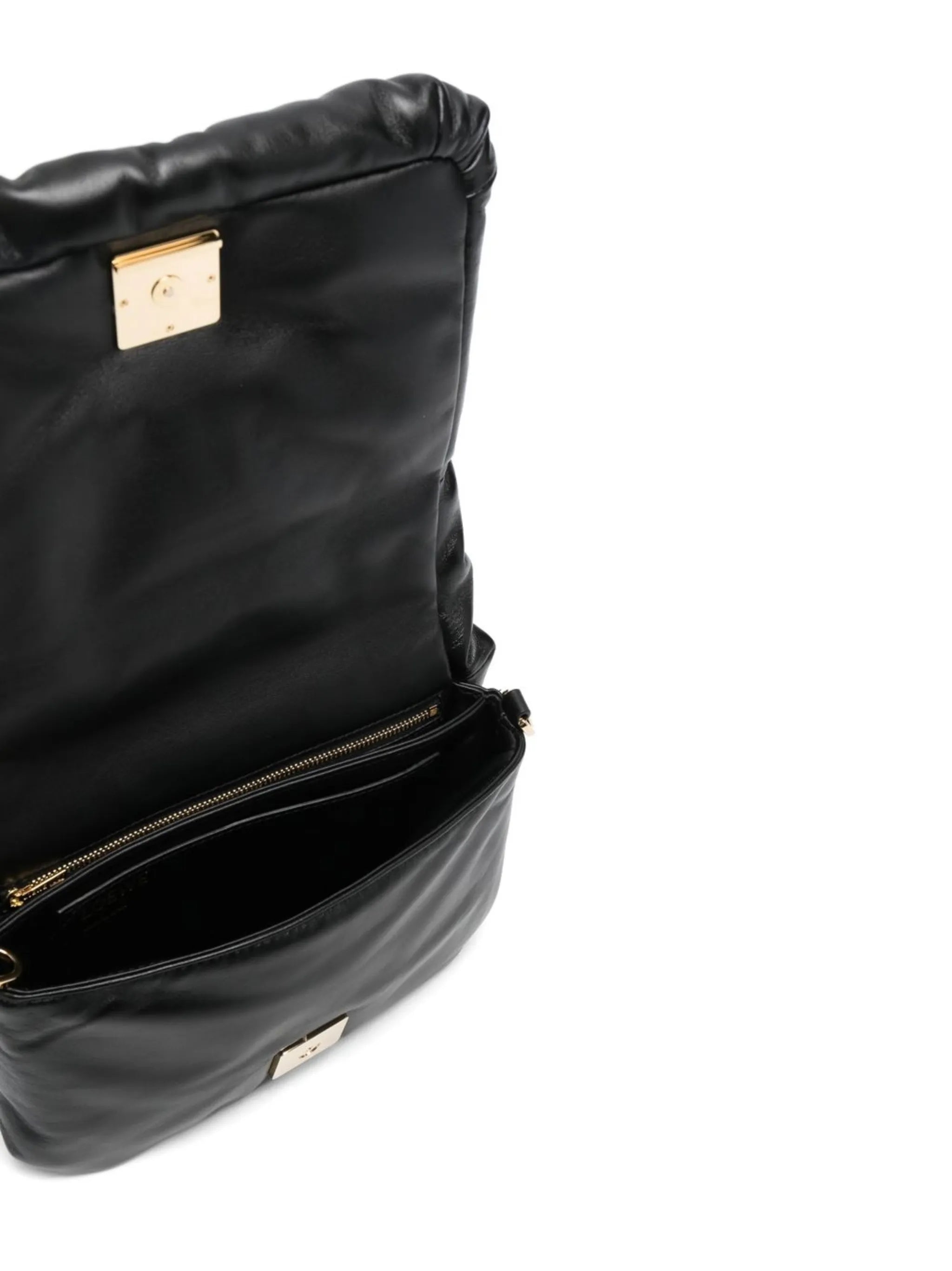 Anagram plaque shoulder bag
