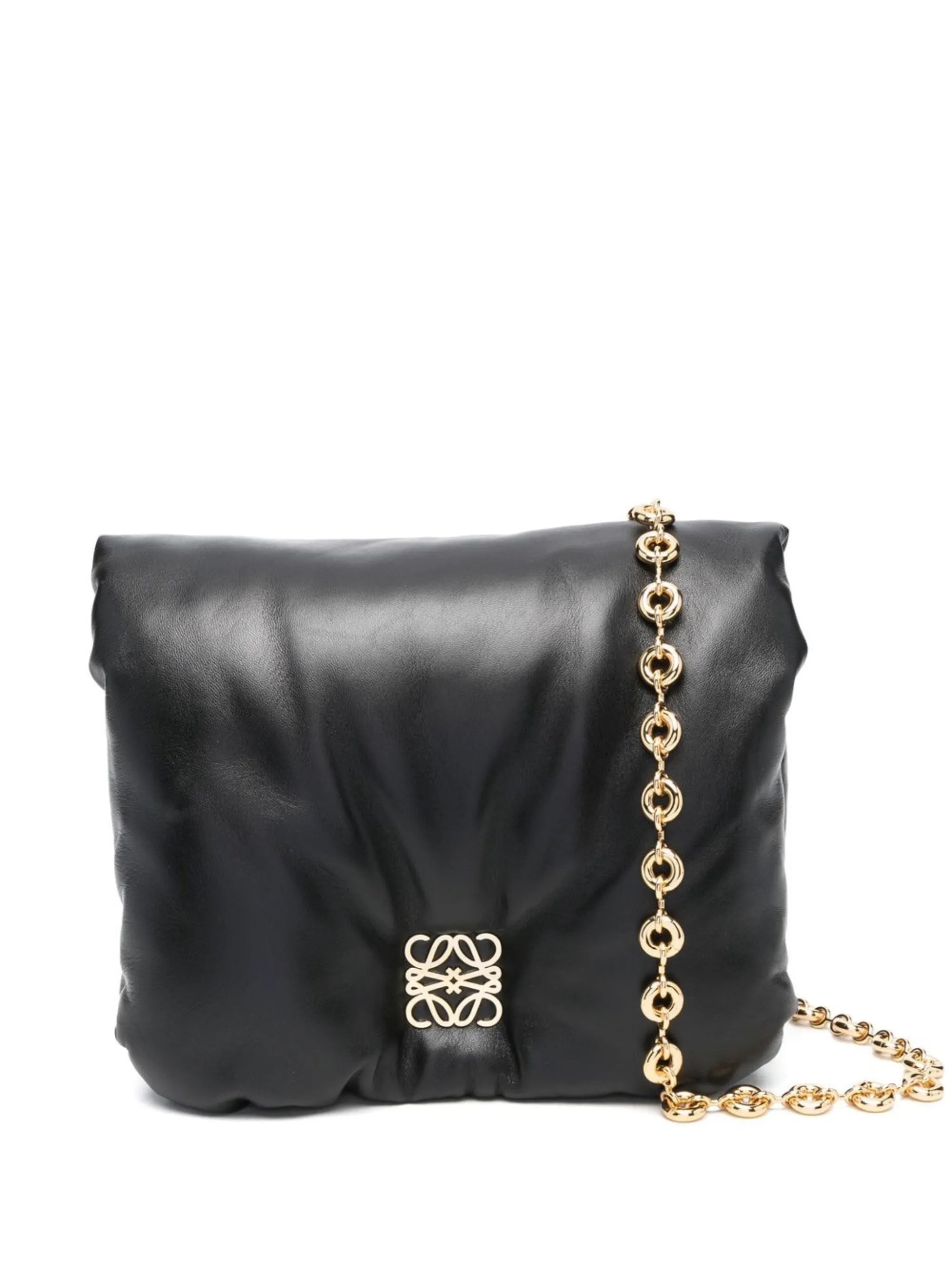 Anagram plaque shoulder bag