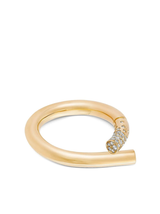 18kt yellow gold Oera diamond ring
