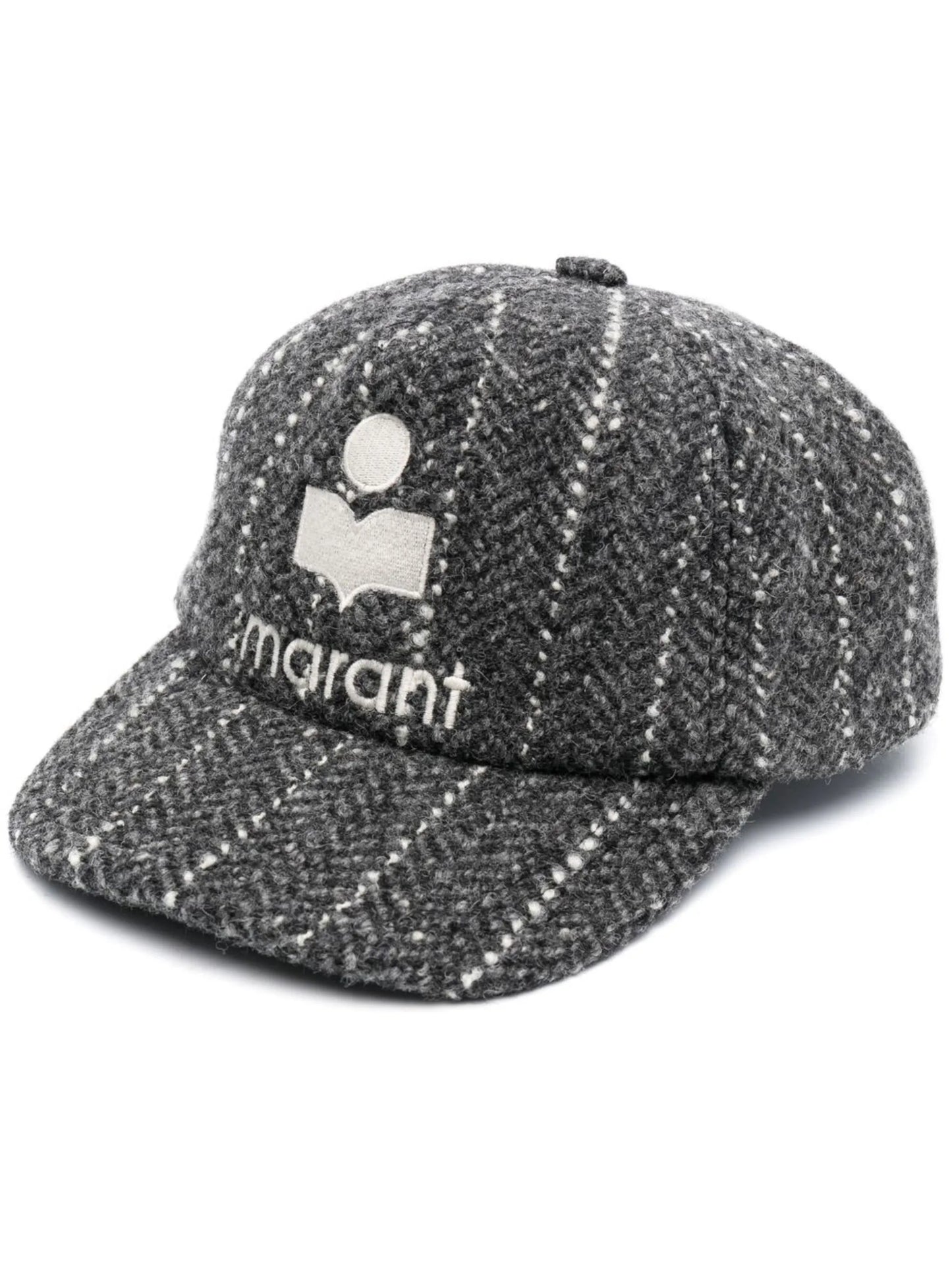 logo-print baseball cap
