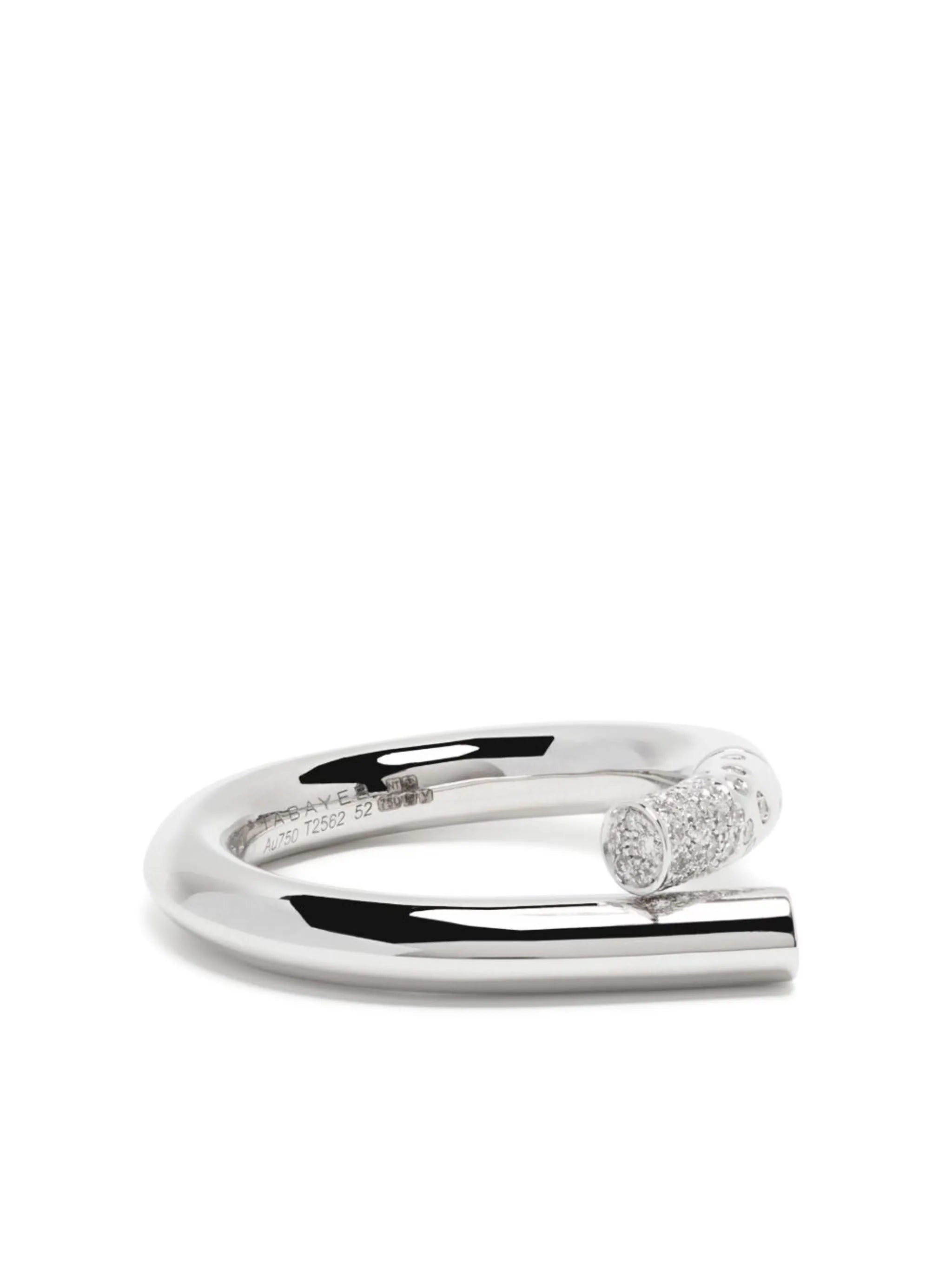 18kt white gold Oera diamond ring