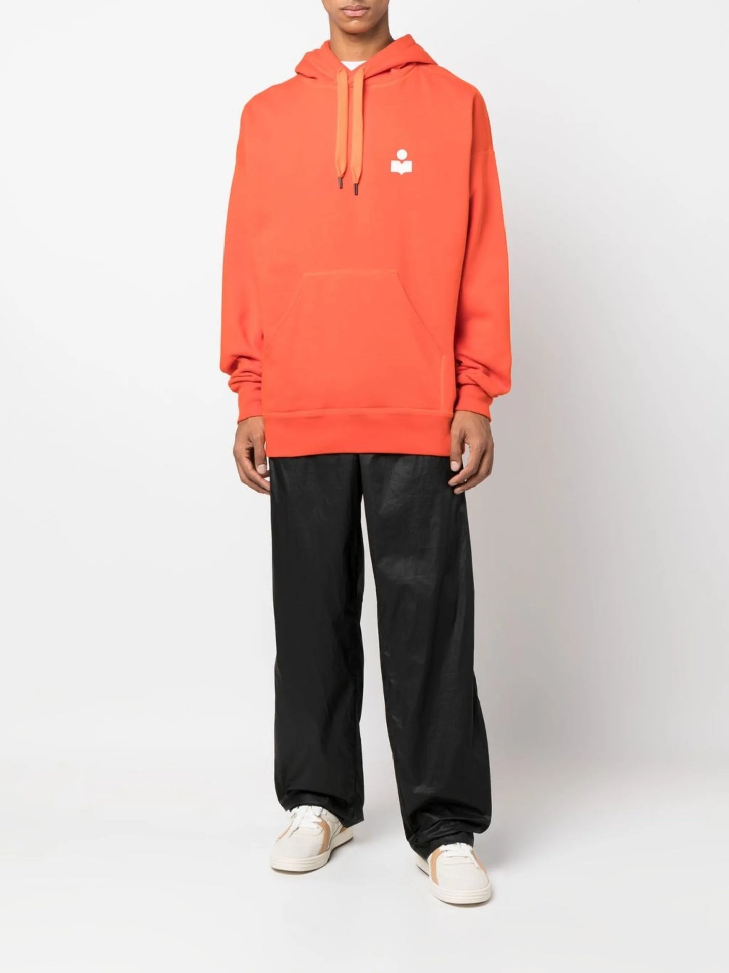elasticated-waist track pants