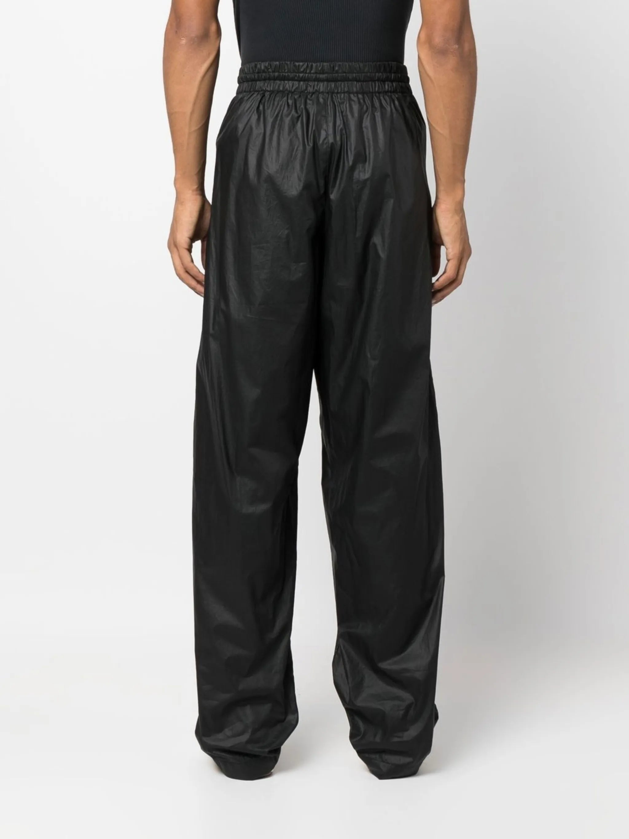 elasticated-waist track pants