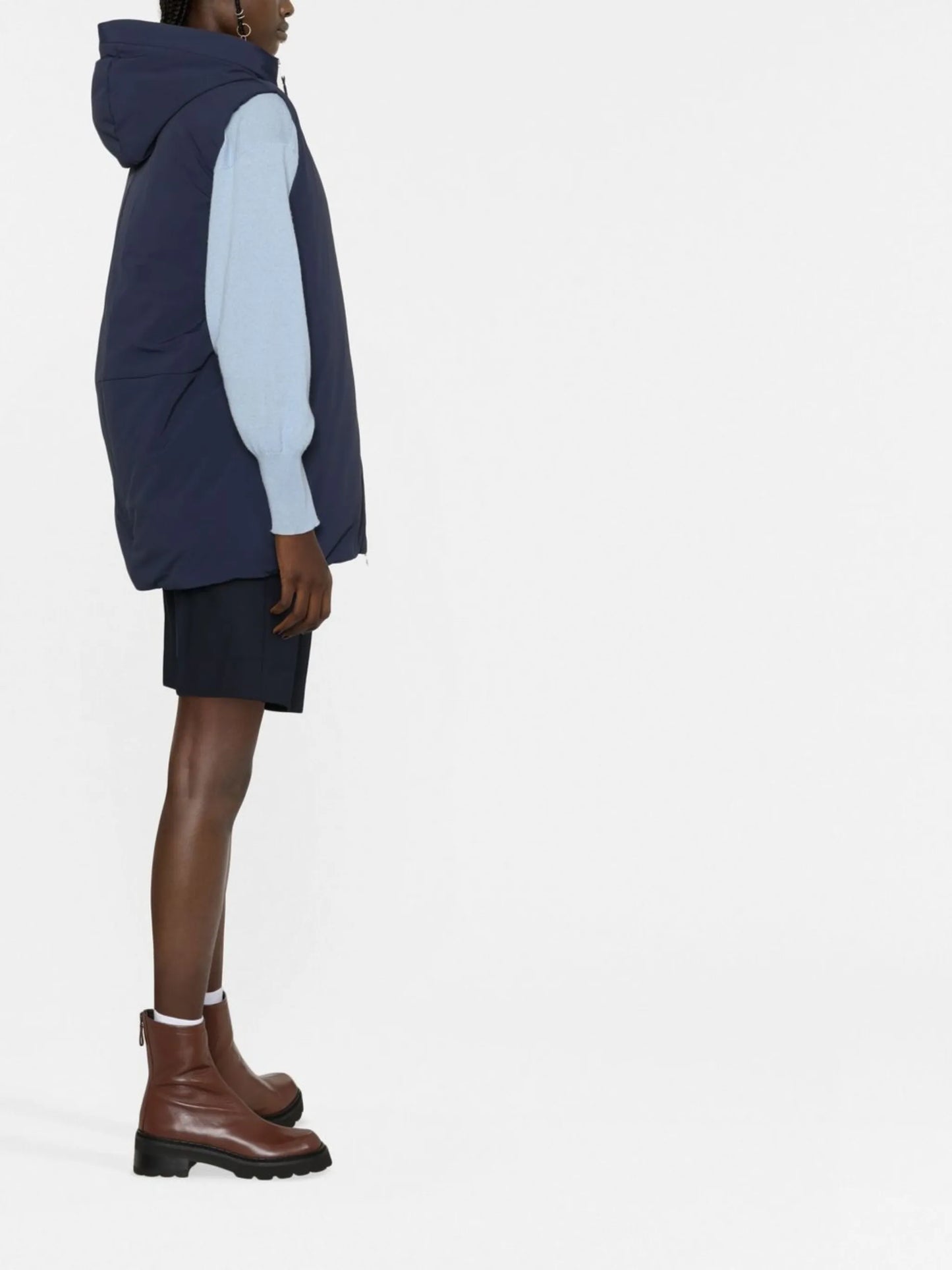 oversized padded gilet