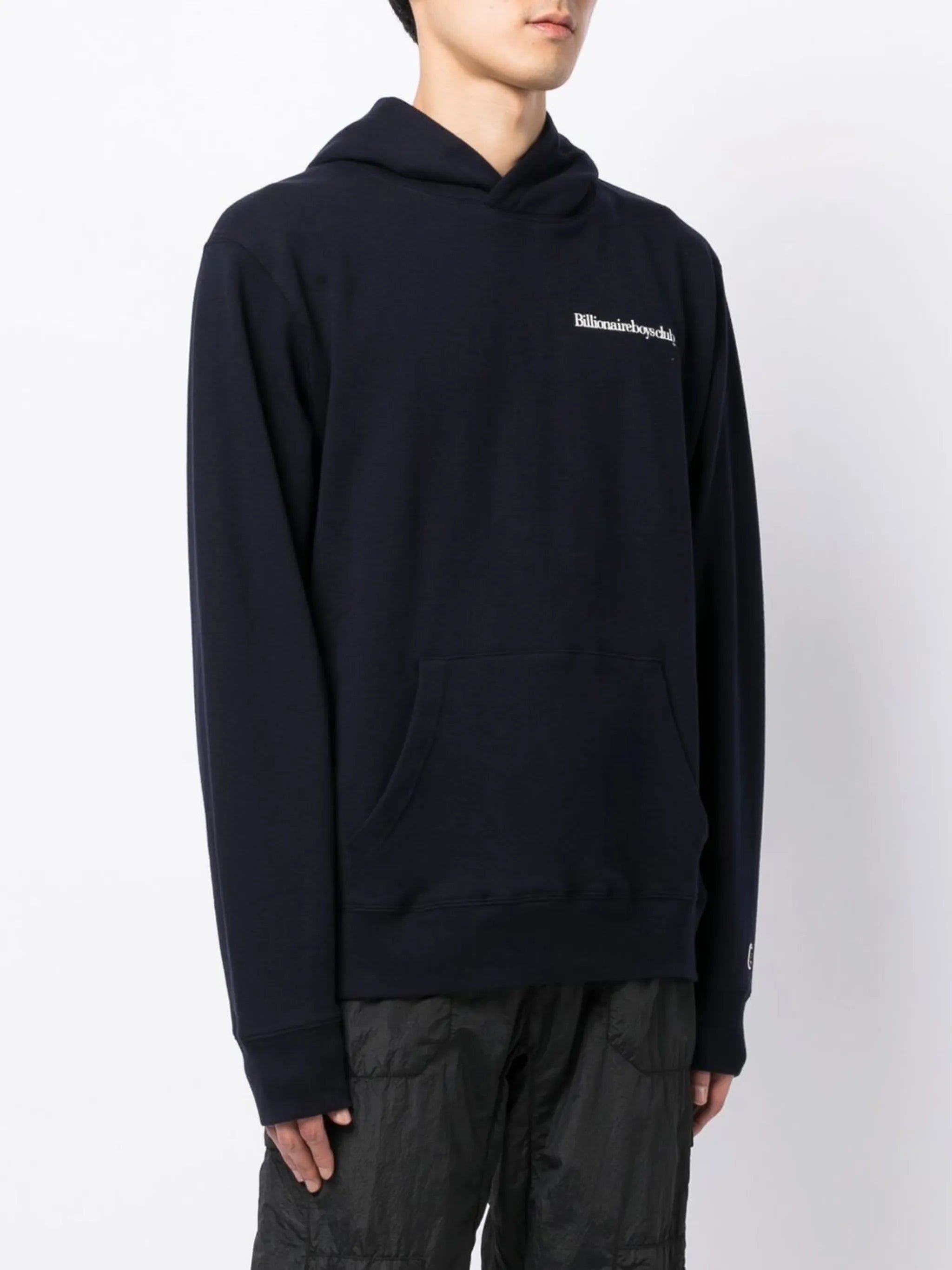 logo pullover hoodie