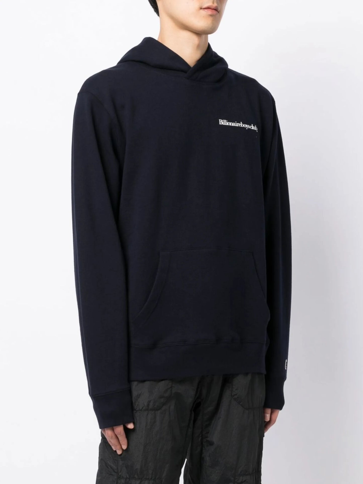 logo pullover hoodie