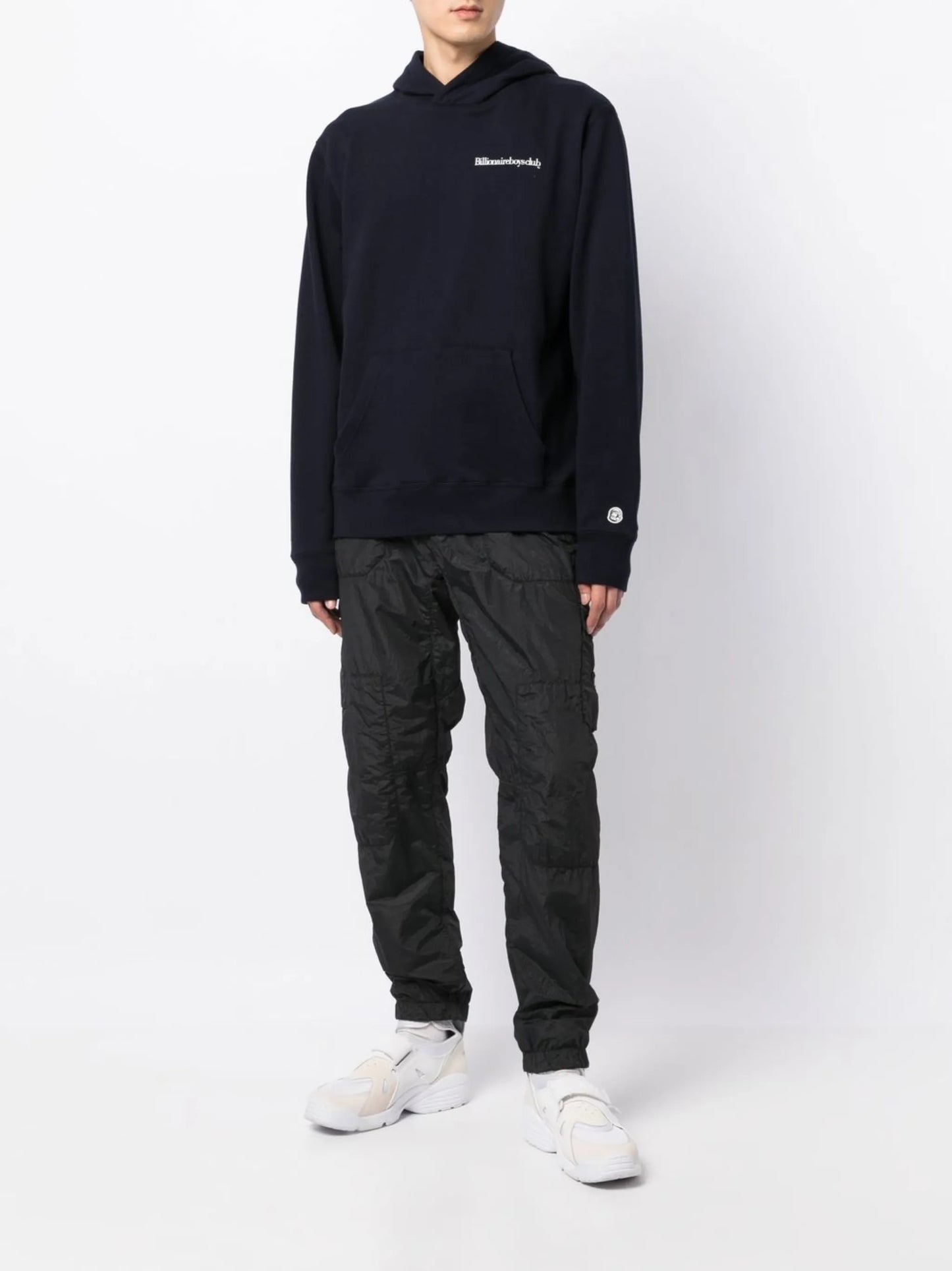 logo pullover hoodie