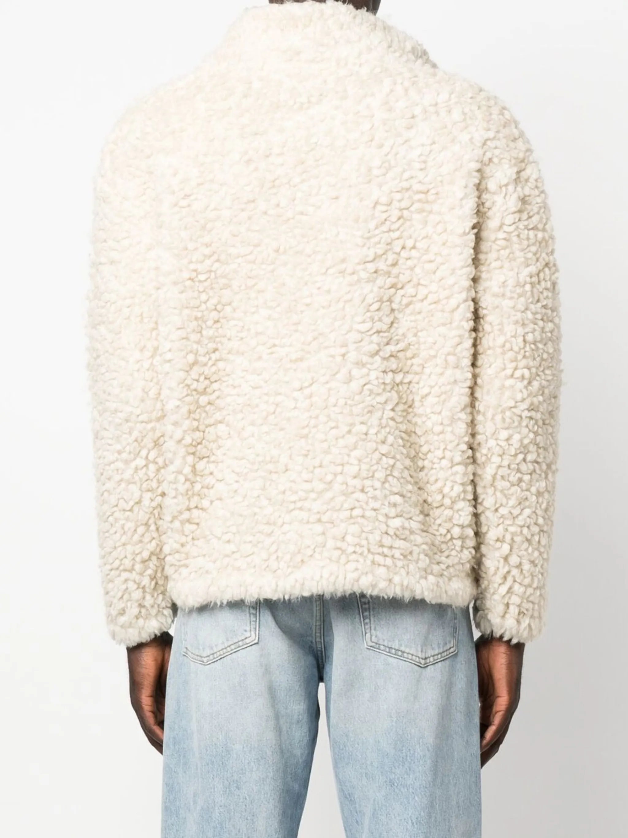 half-zip fleece jumper
