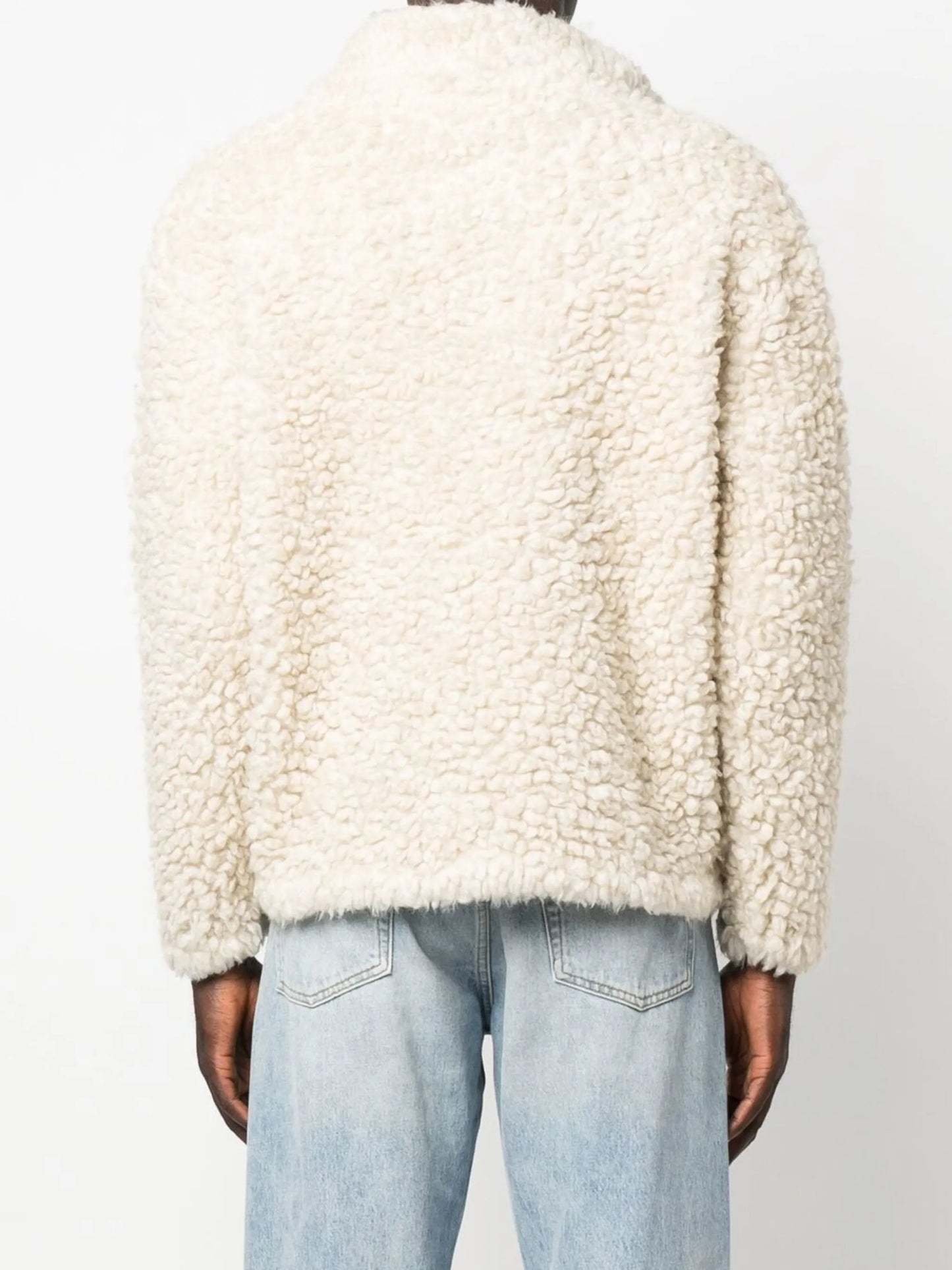 half-zip fleece jumper