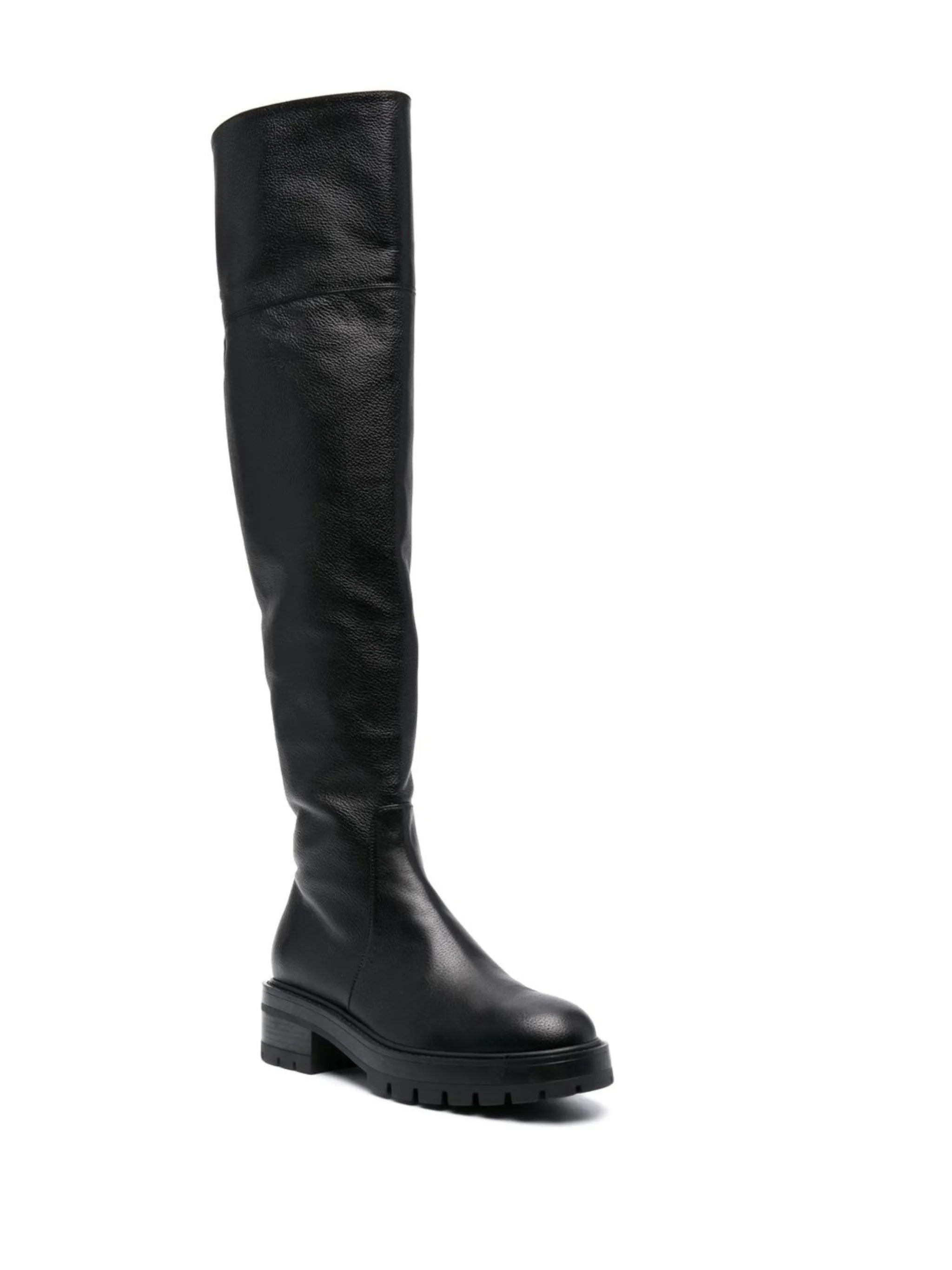 Whitney knee-high leather boots