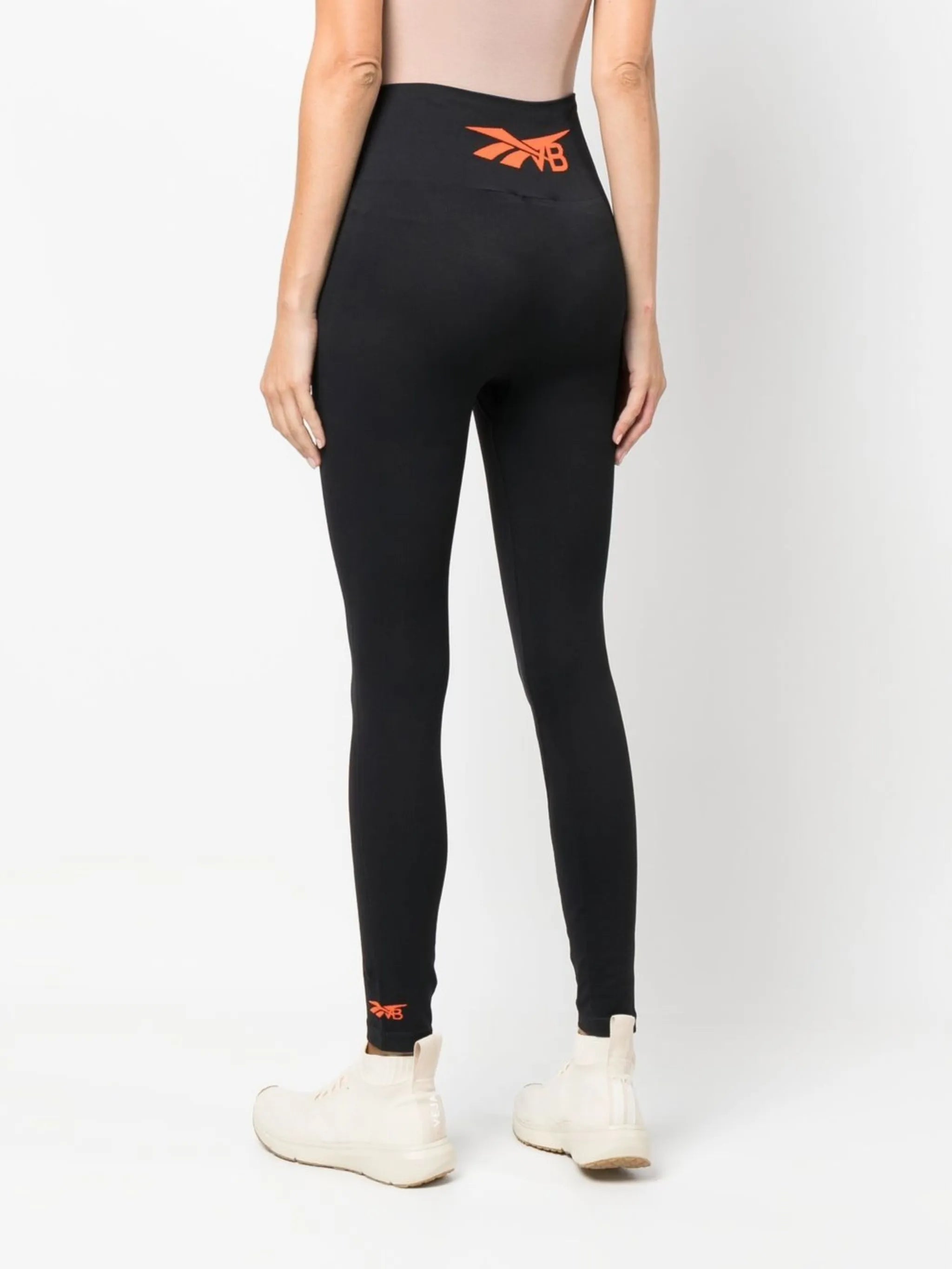 logo-print high-waist leggings