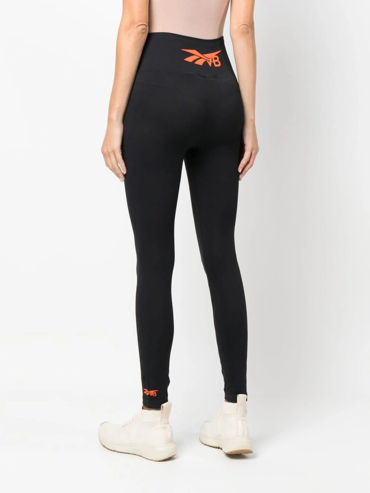 logo-print high-waist leggings