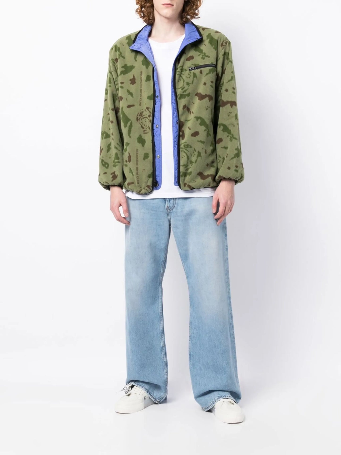 reversible fleece jacket