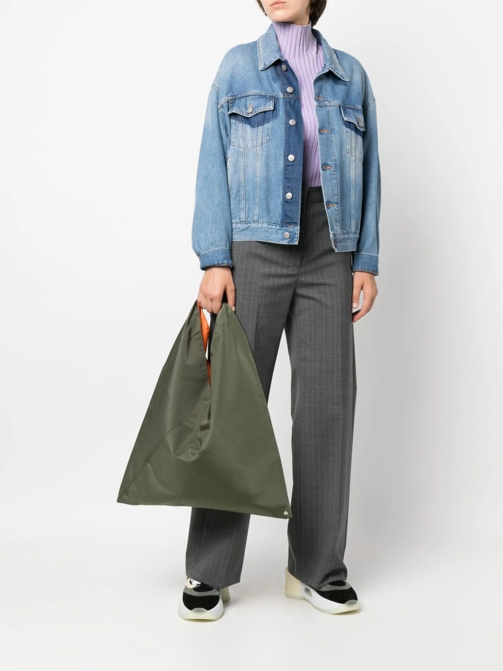 Japanese leather tote bag