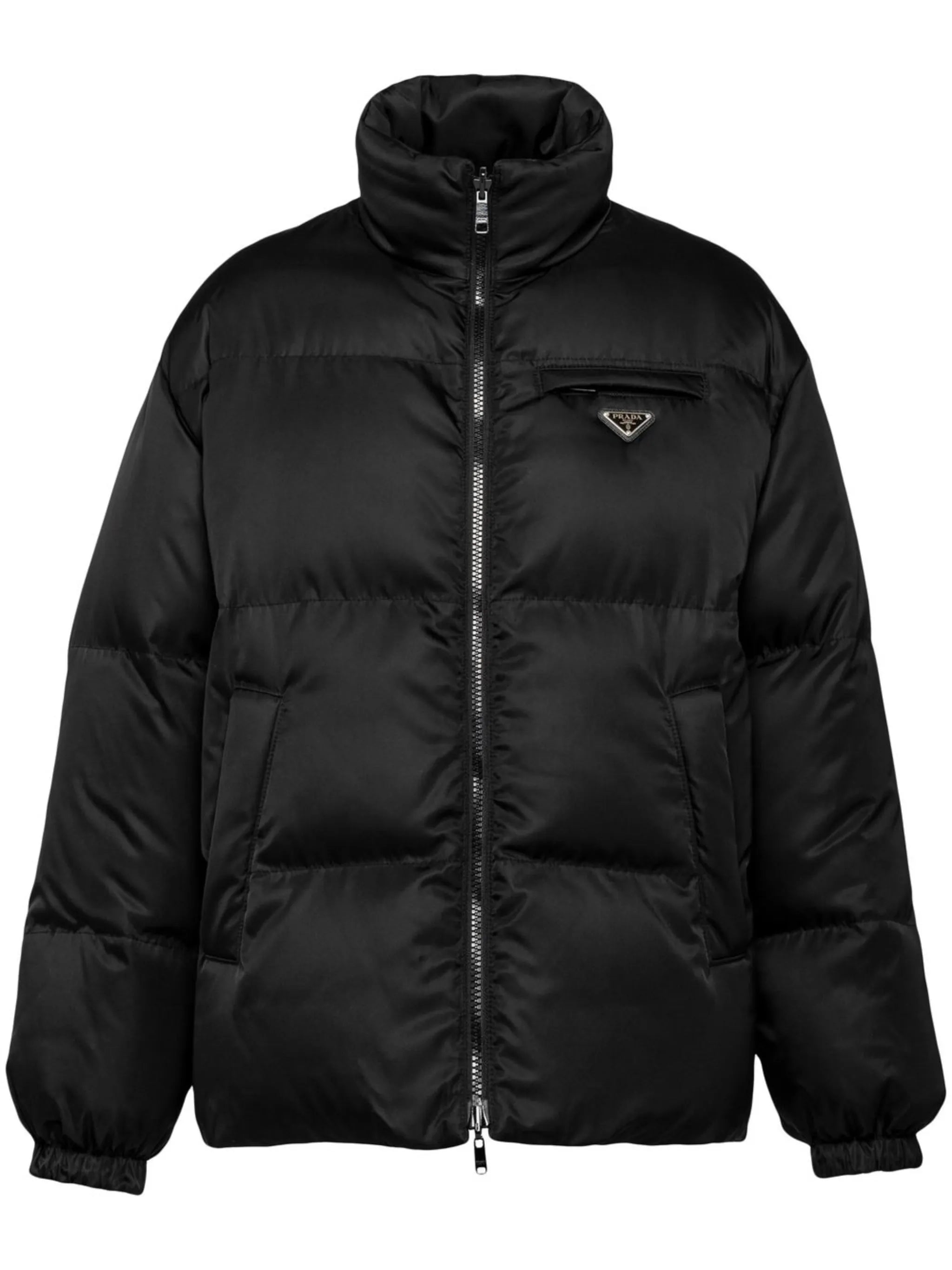Re-Nylon reversible down jacket