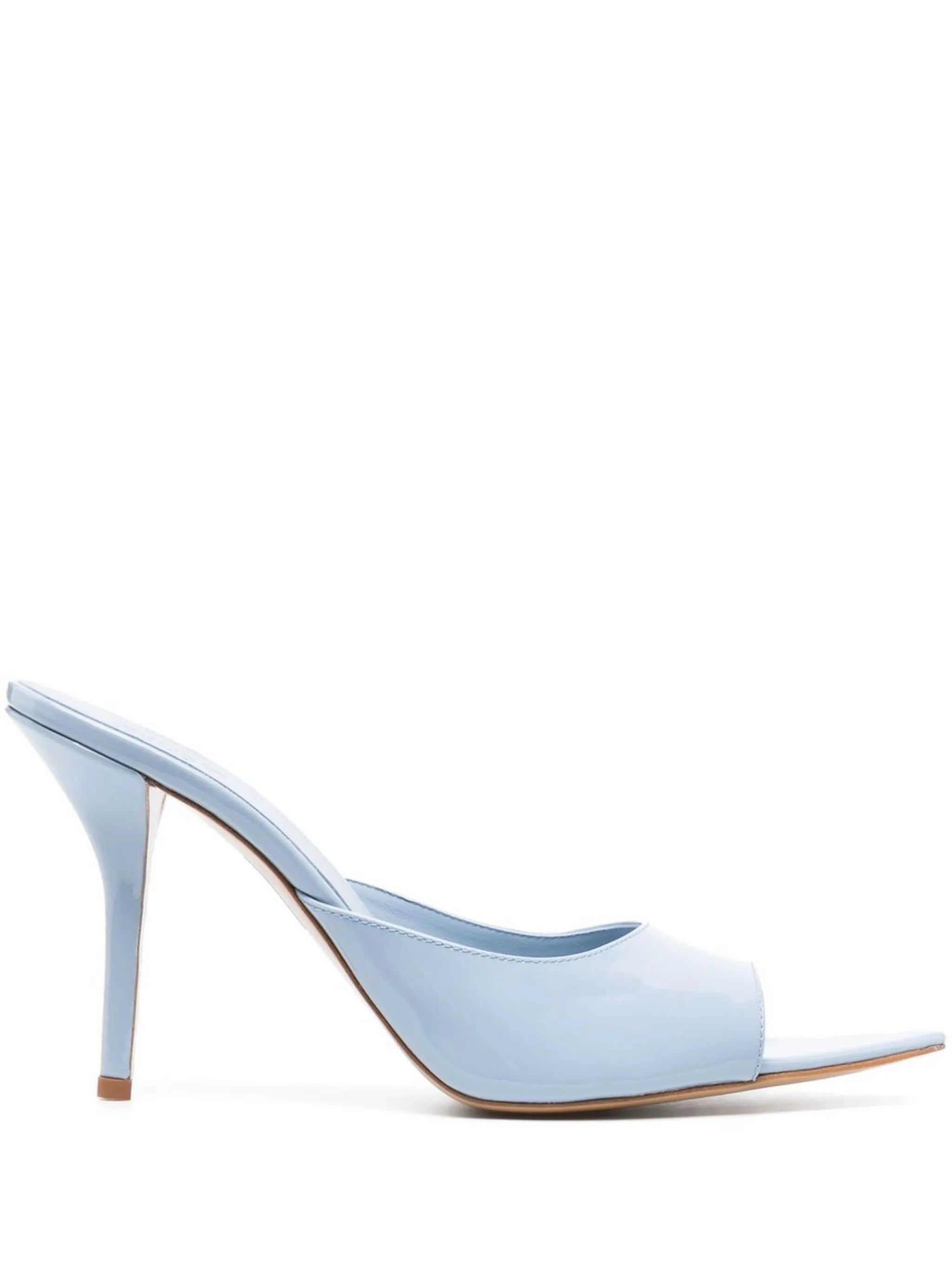 105mm Perni patent-leather sandals