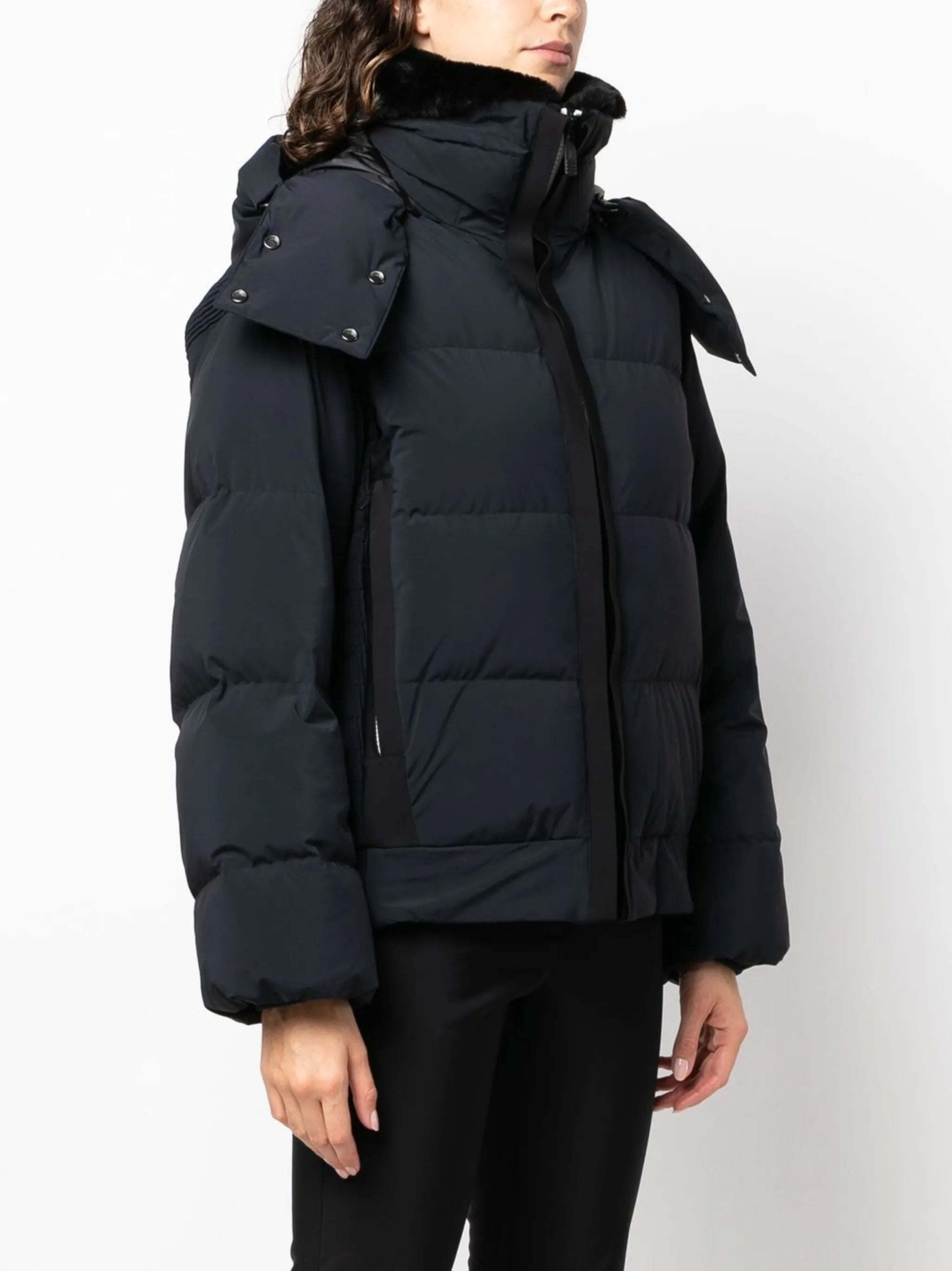 Dolores belted ski jacket
