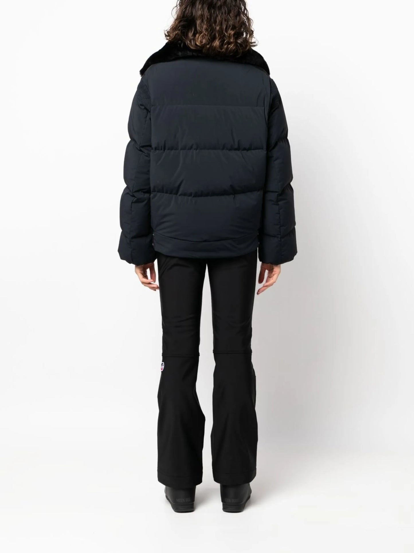 Dolores belted ski jacket