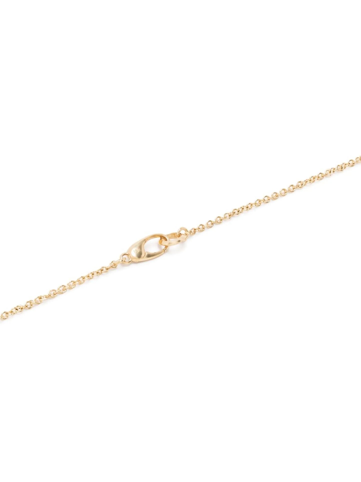 18kt yellow gold Éclat diamond tennis necklace
