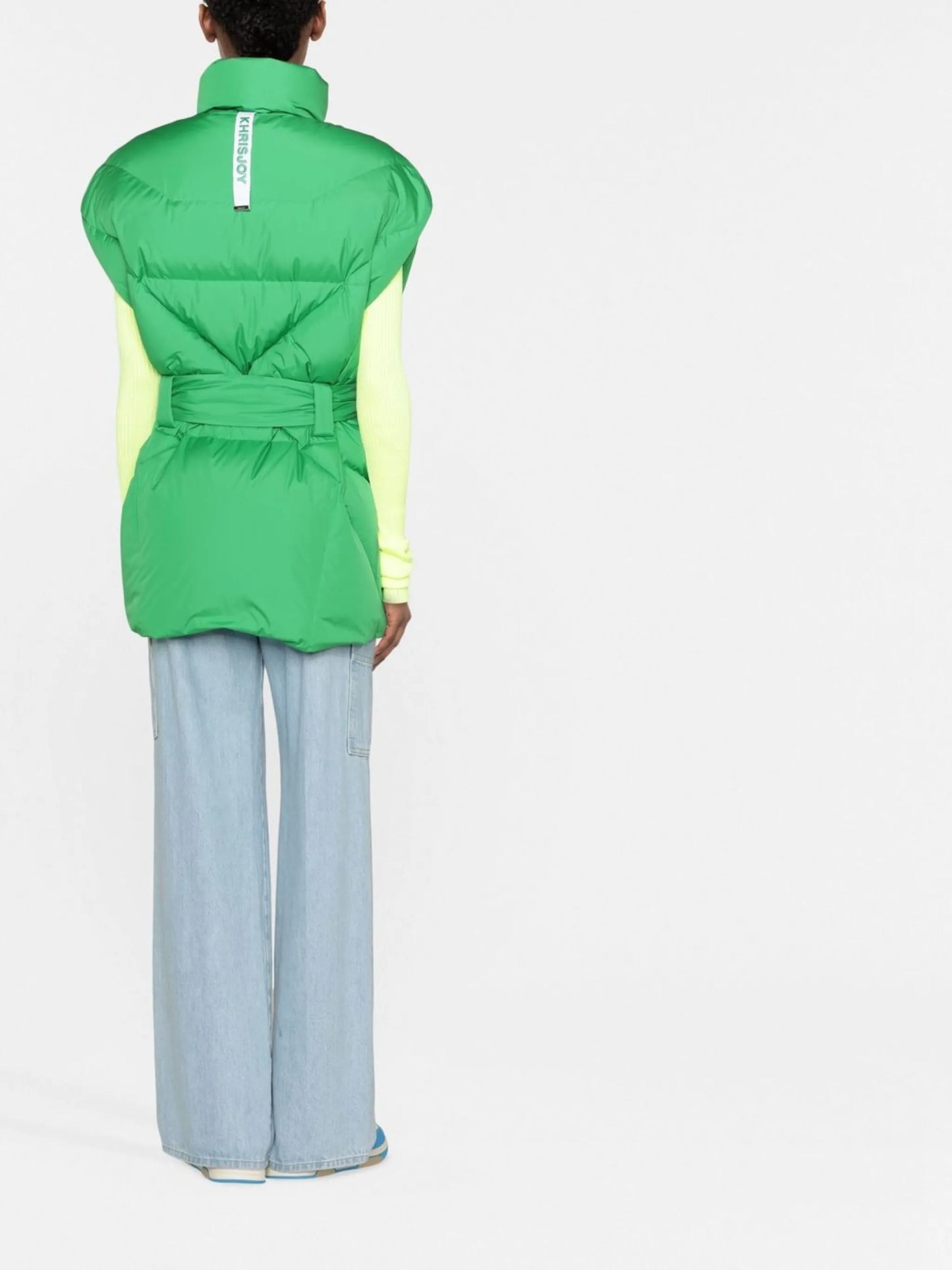 quilted padded gilet