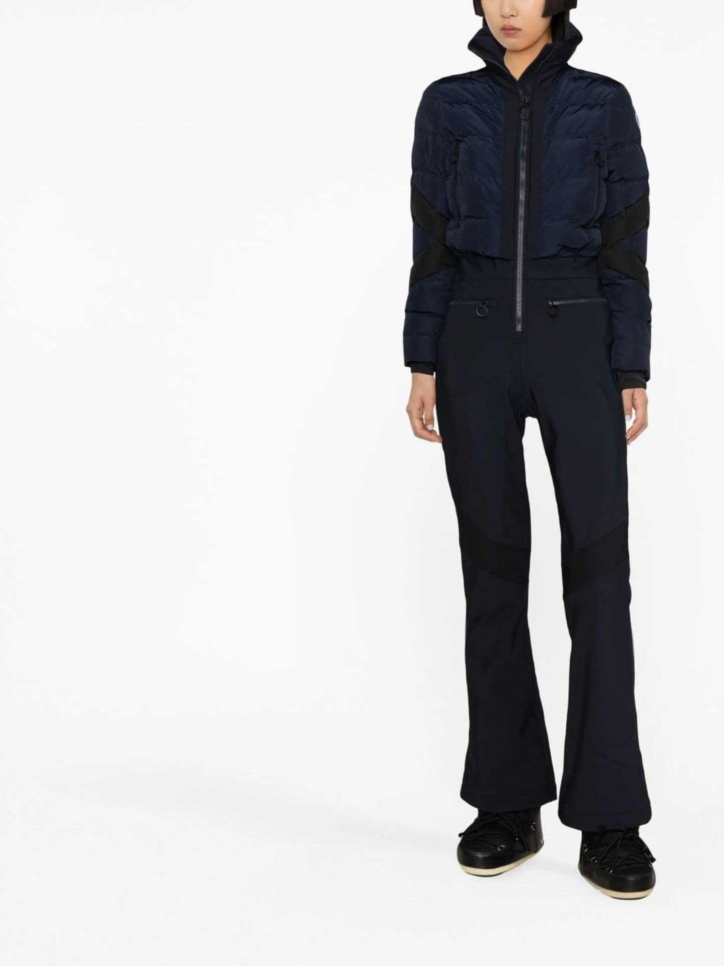 Clarisse wide-leg ski jumpsuit