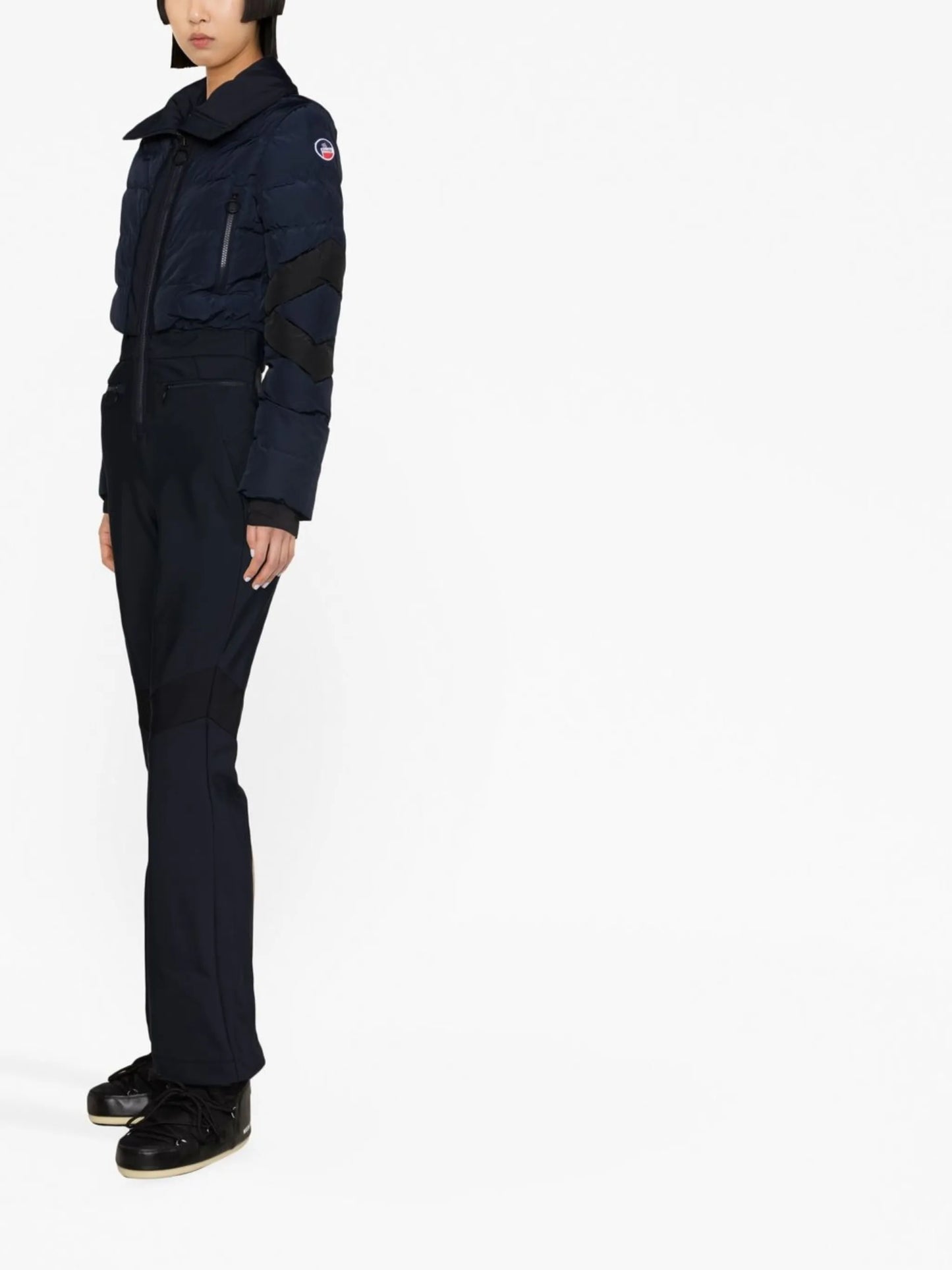 Clarisse wide-leg ski jumpsuit