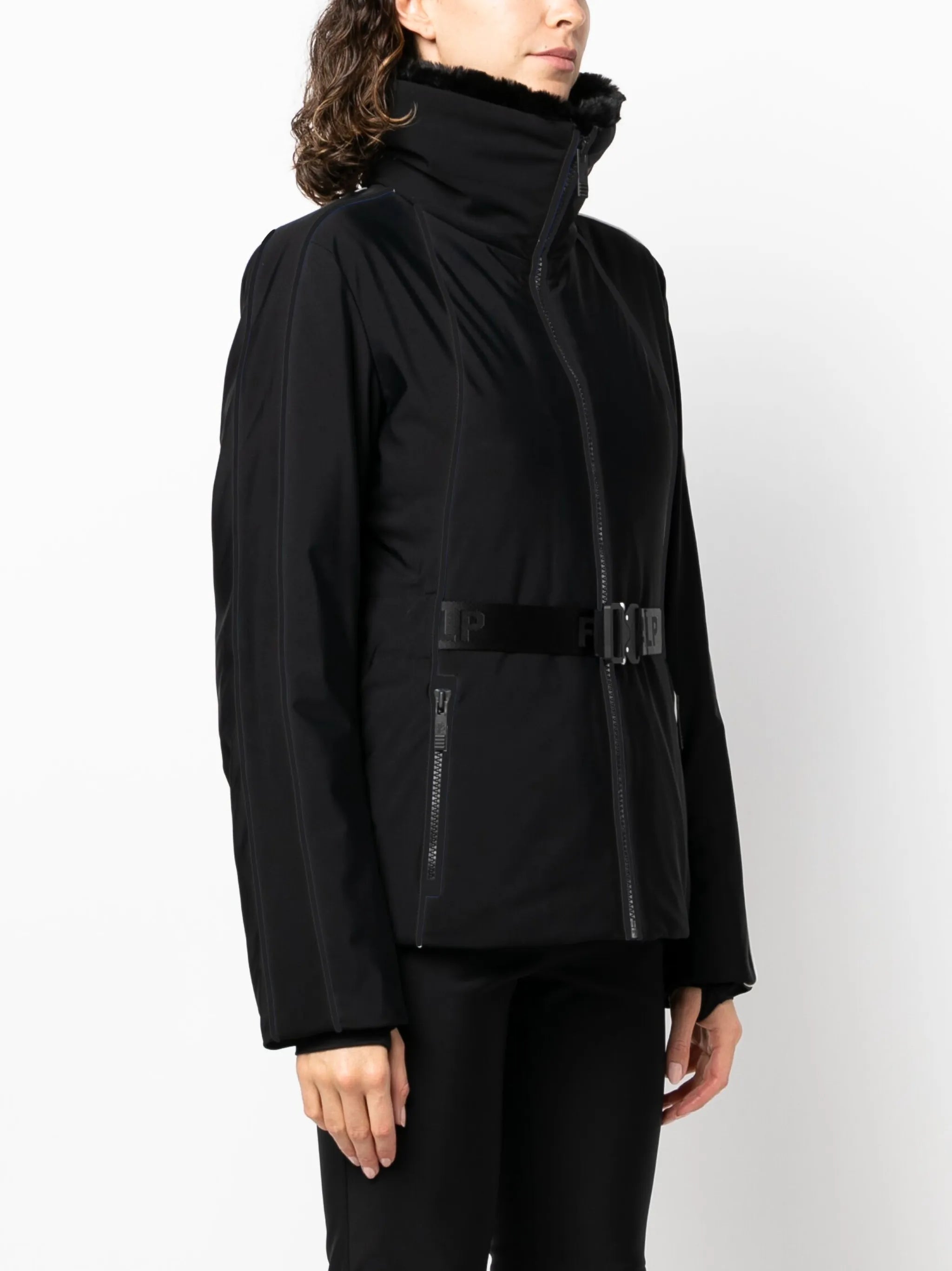 Angela II belted ski jacket