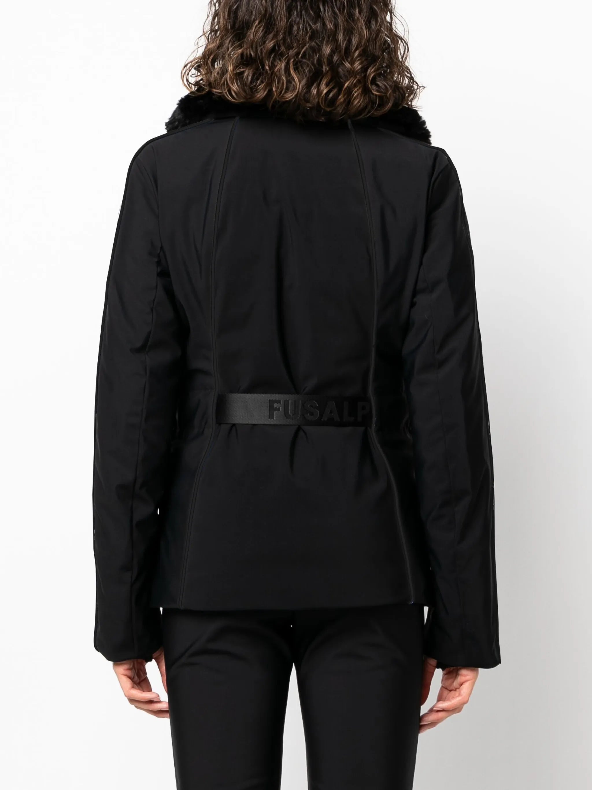 Angela II belted ski jacket
